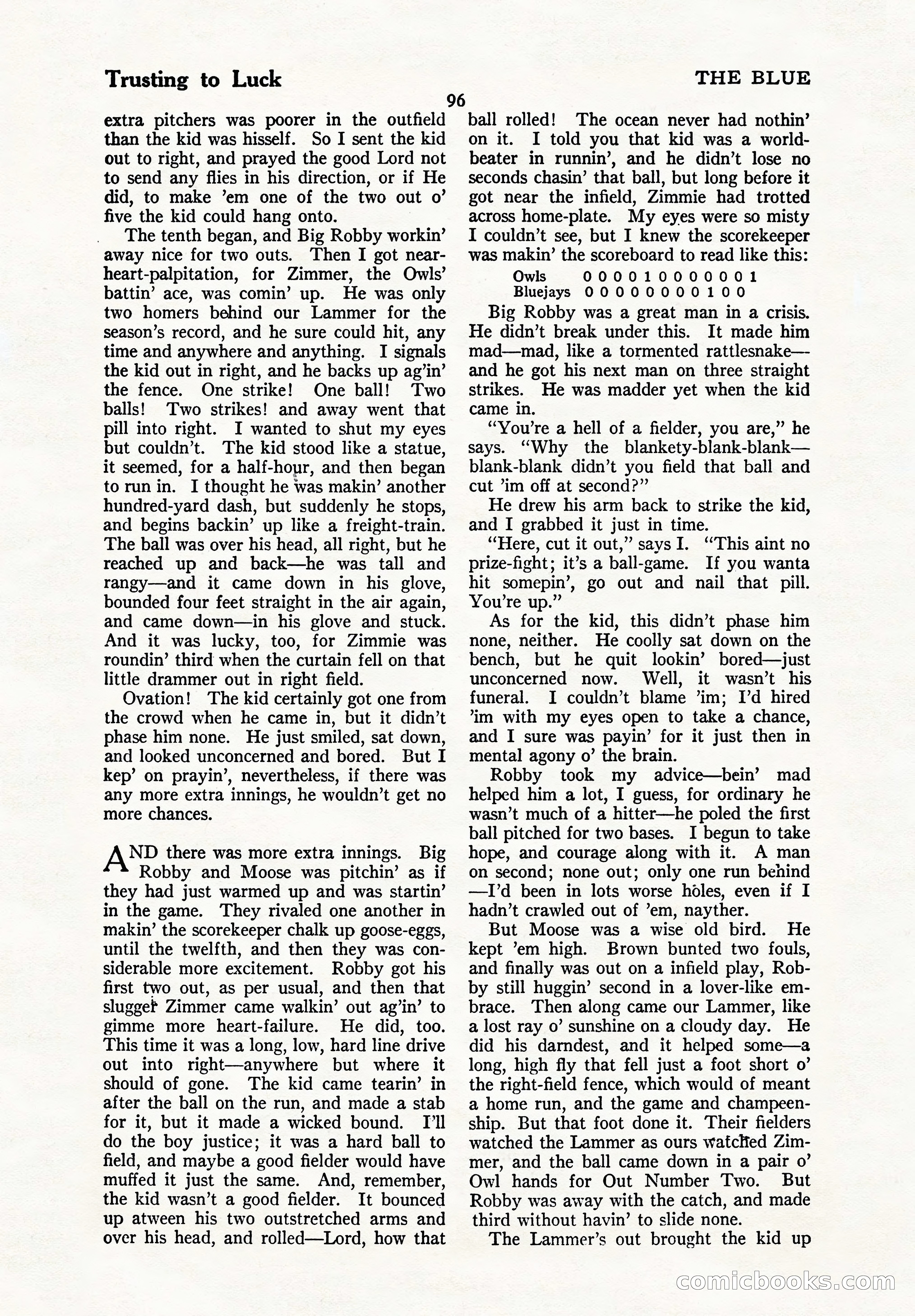 The Illustrated Blue Book Magazine, September 1926 — page 98 of 208