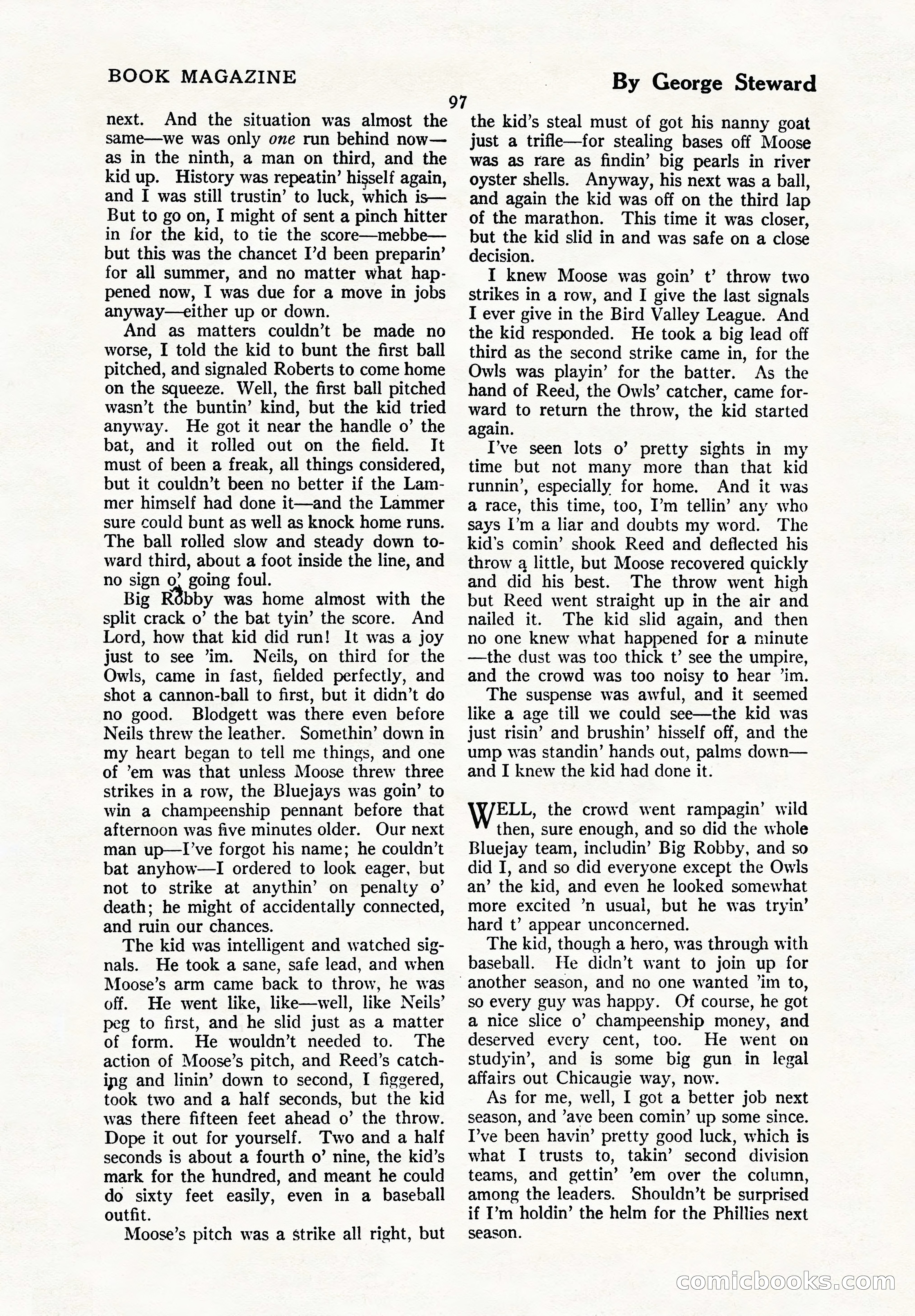 The Illustrated Blue Book Magazine, September 1926 — page 99 of 208