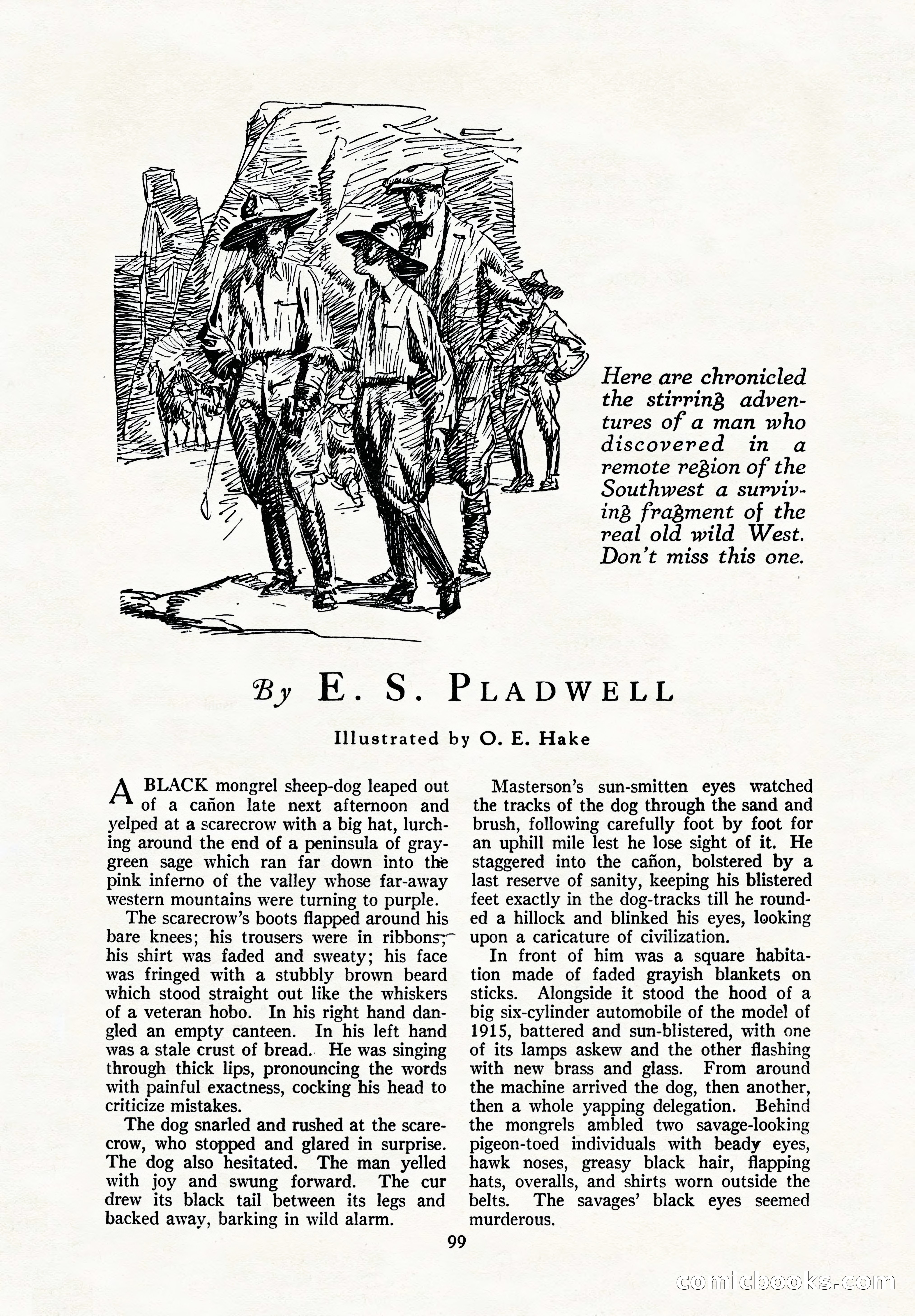 The Illustrated Blue Book Magazine, September 1926 — page 101 of 208