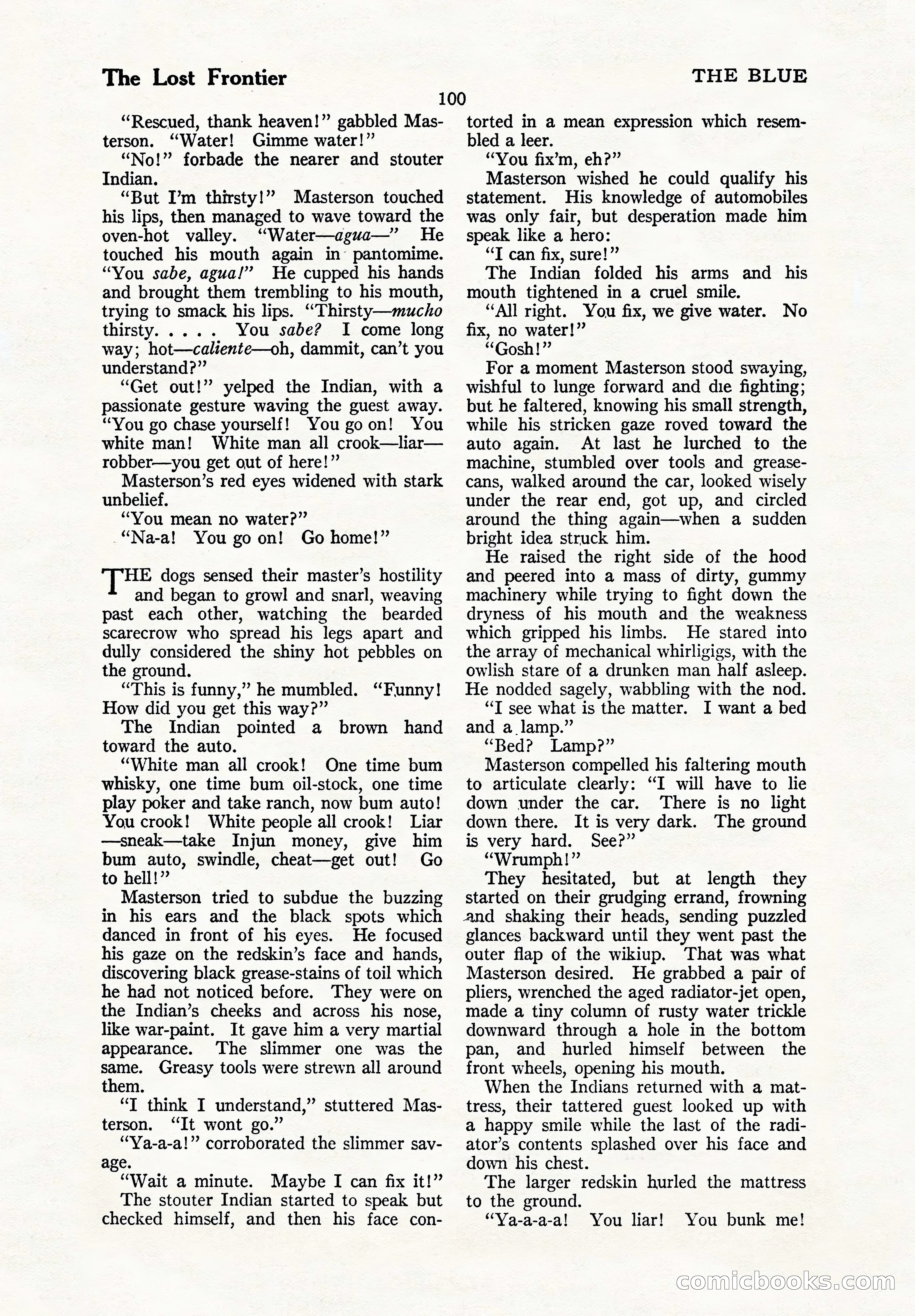 The Illustrated Blue Book Magazine, September 1926 — page 102 of 208