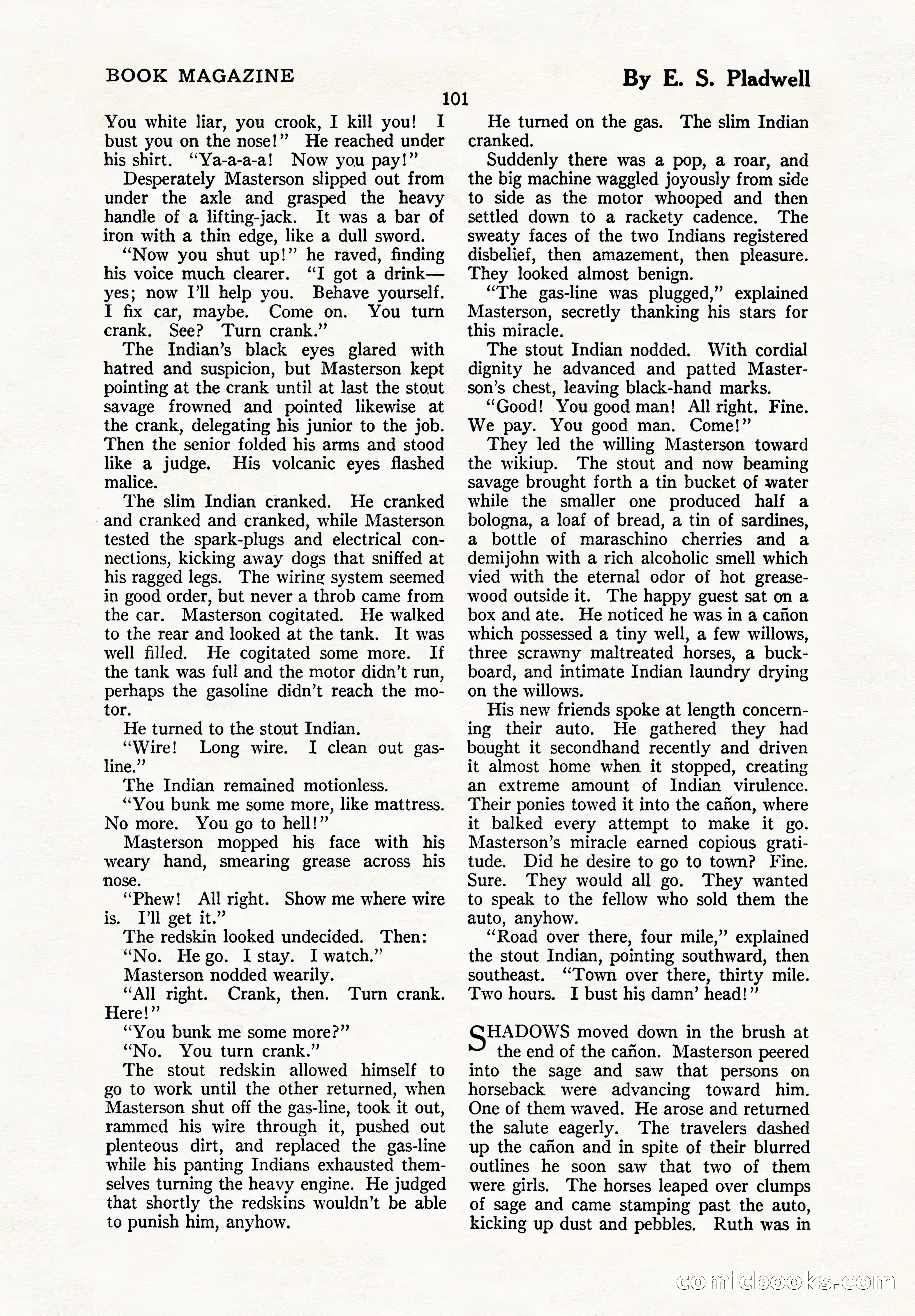 The Illustrated Blue Book Magazine, September 1926 — page 103 of 208