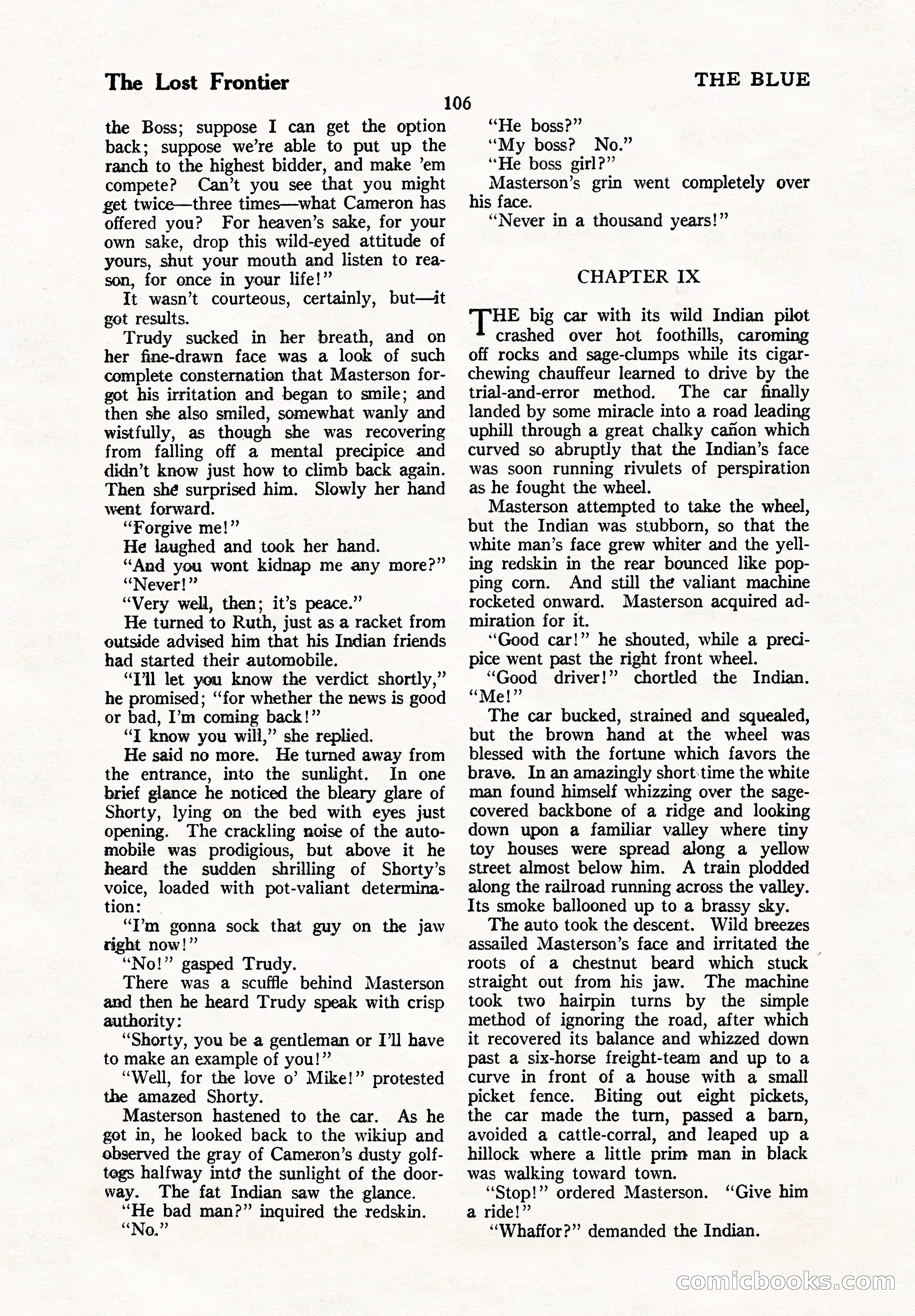 The Illustrated Blue Book Magazine, September 1926 — page 108 of 208
