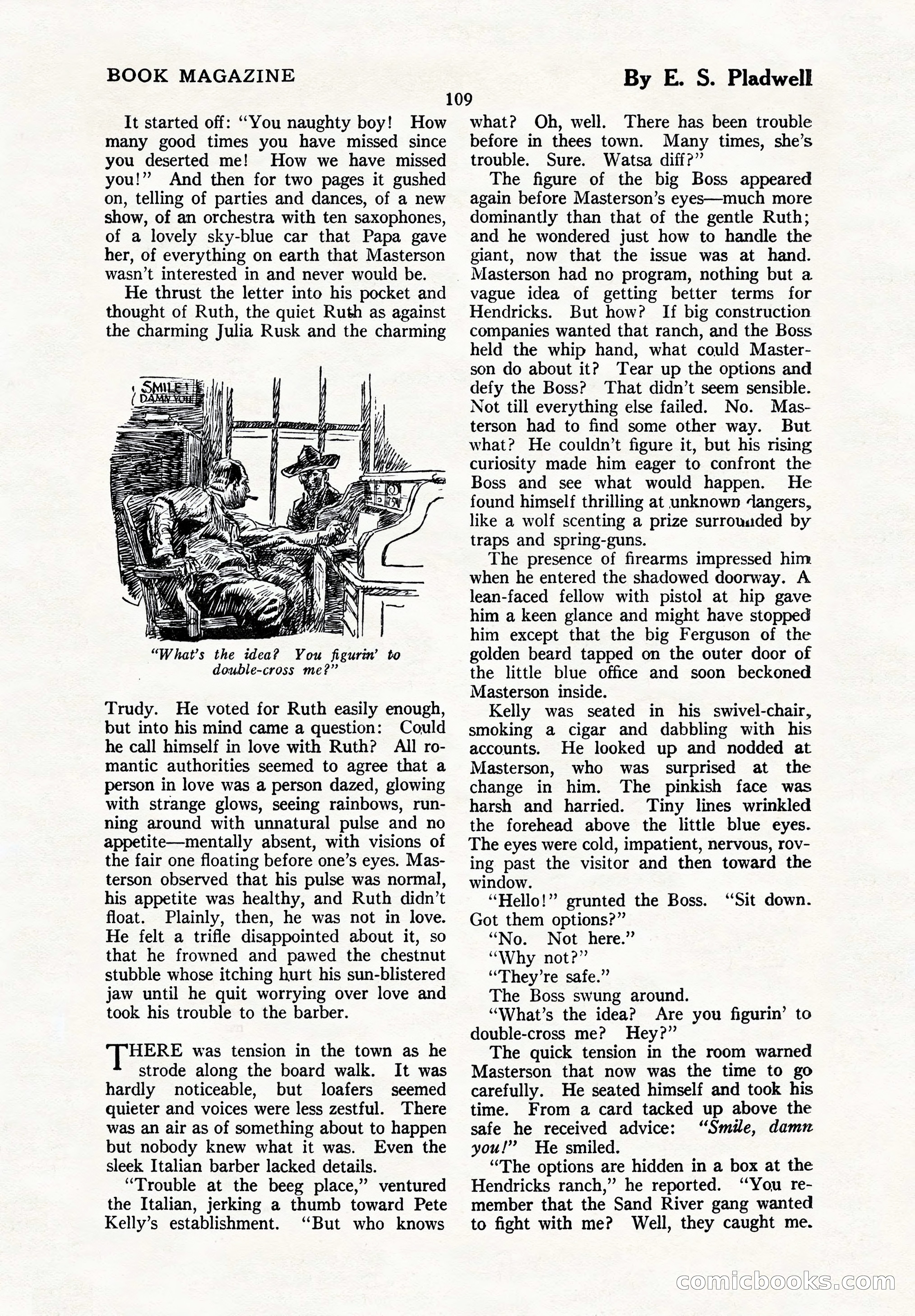The Illustrated Blue Book Magazine, September 1926 — page 111 of 208