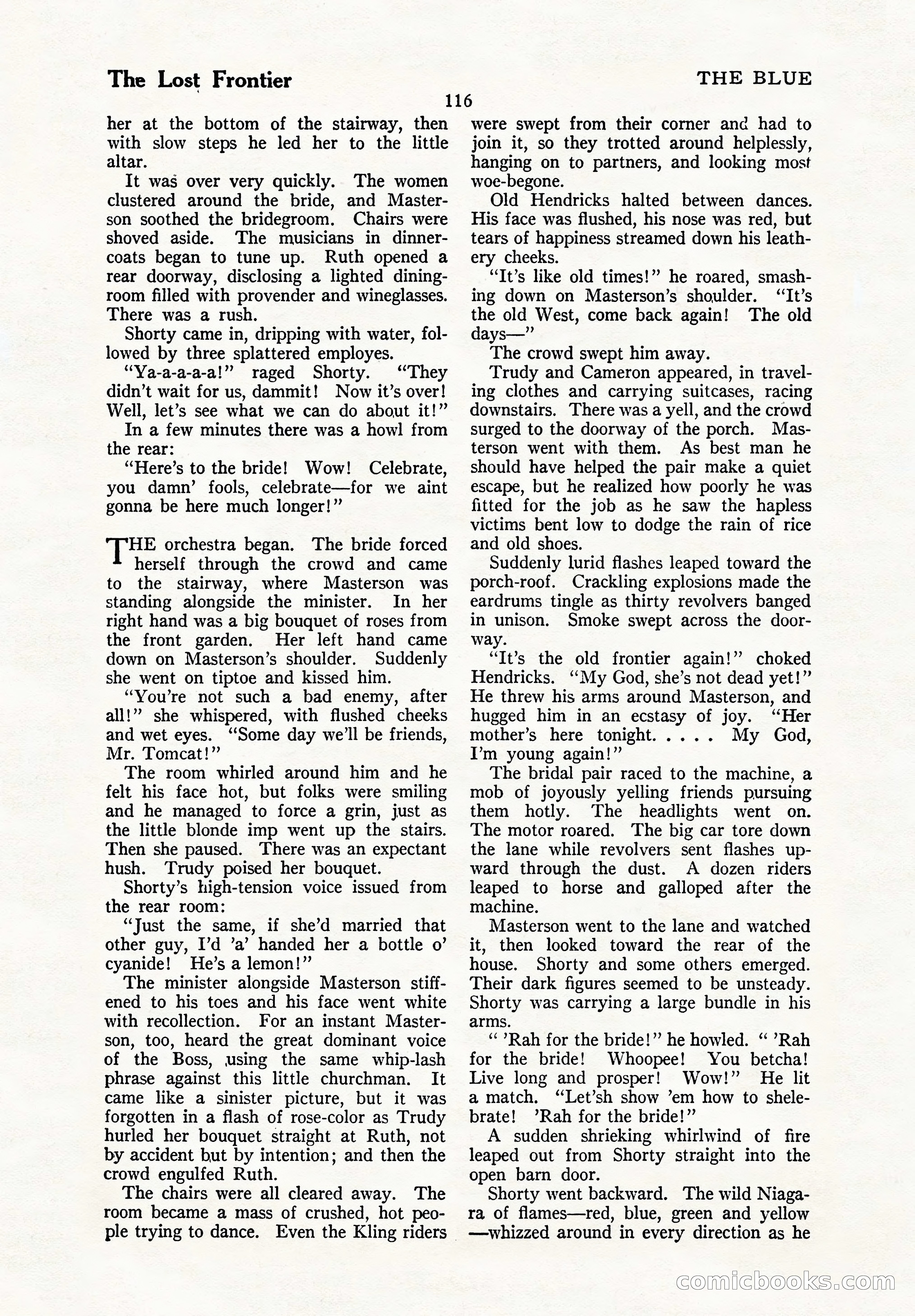 The Illustrated Blue Book Magazine, September 1926 — page 118 of 208