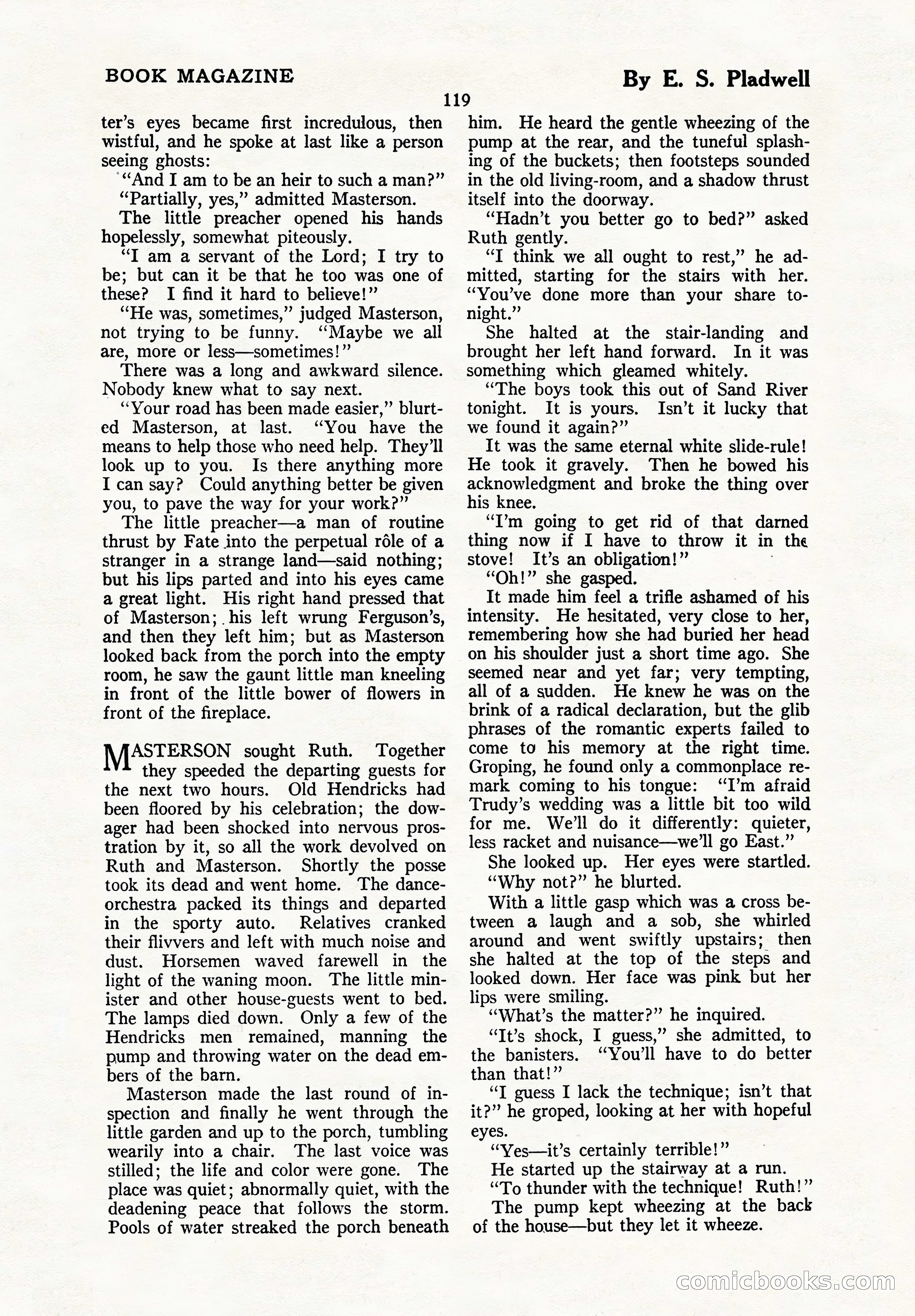 The Illustrated Blue Book Magazine, September 1926 — page 121 of 208