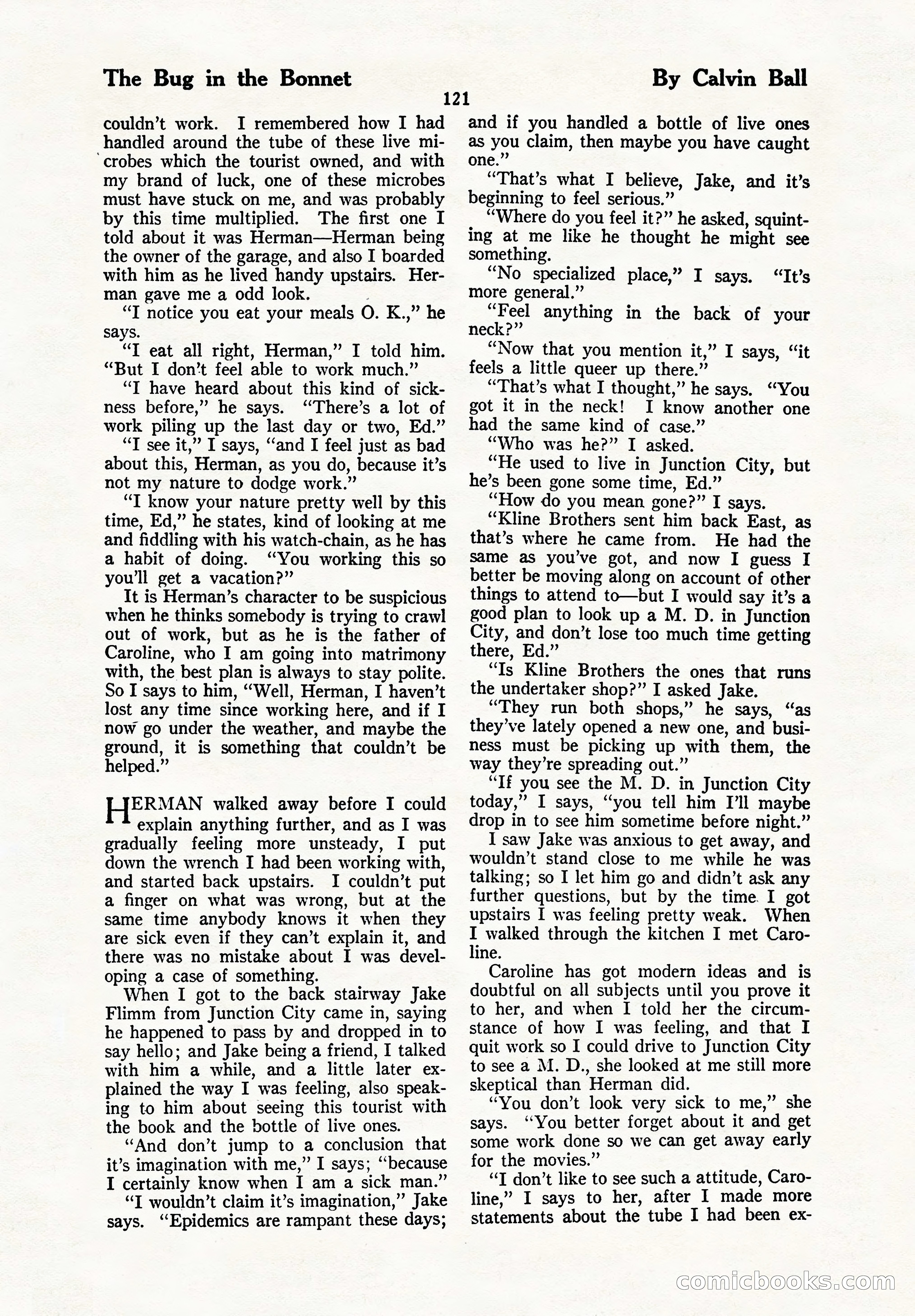 The Illustrated Blue Book Magazine, September 1926 — page 123 of 208