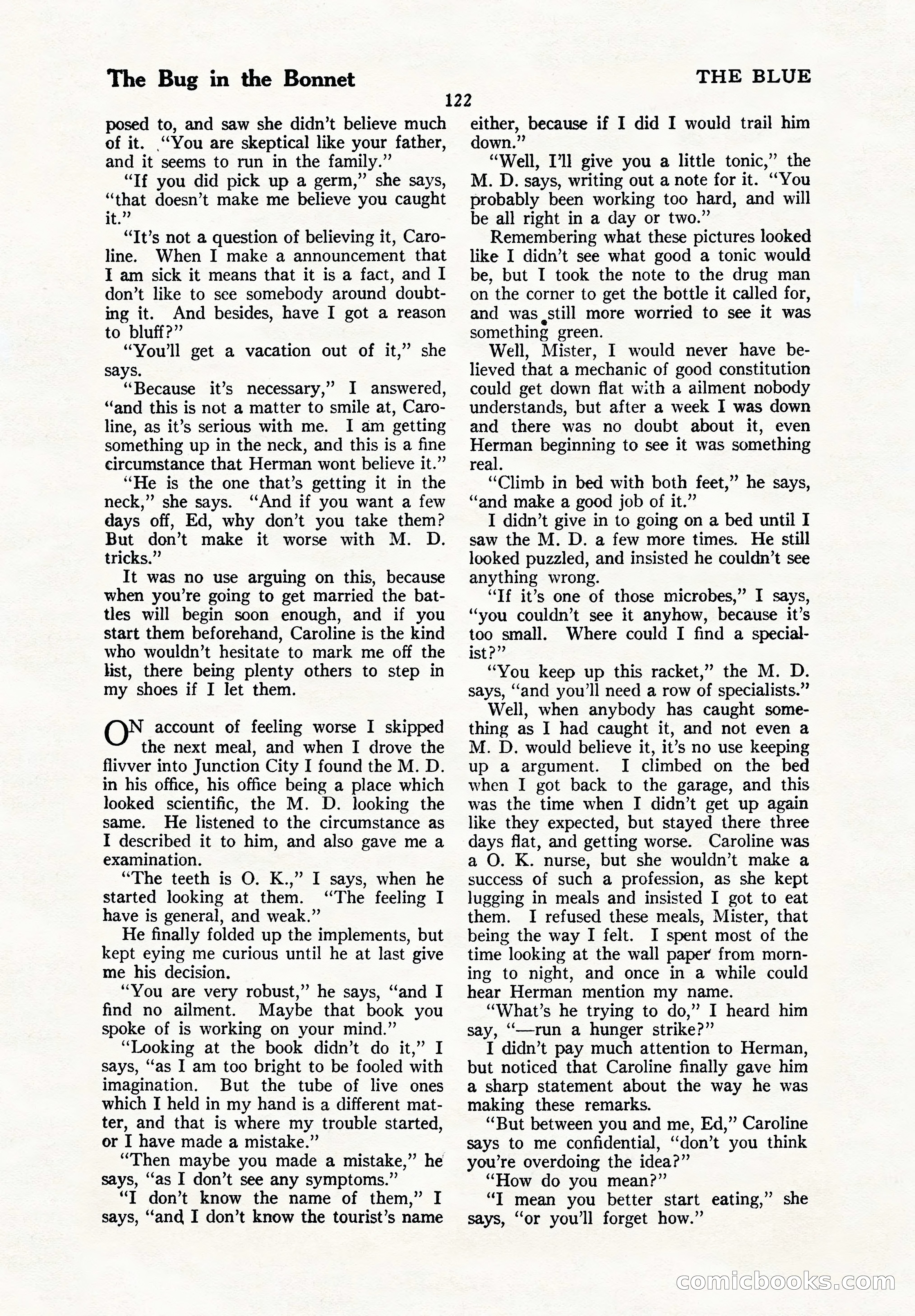 The Illustrated Blue Book Magazine, September 1926 — page 124 of 208