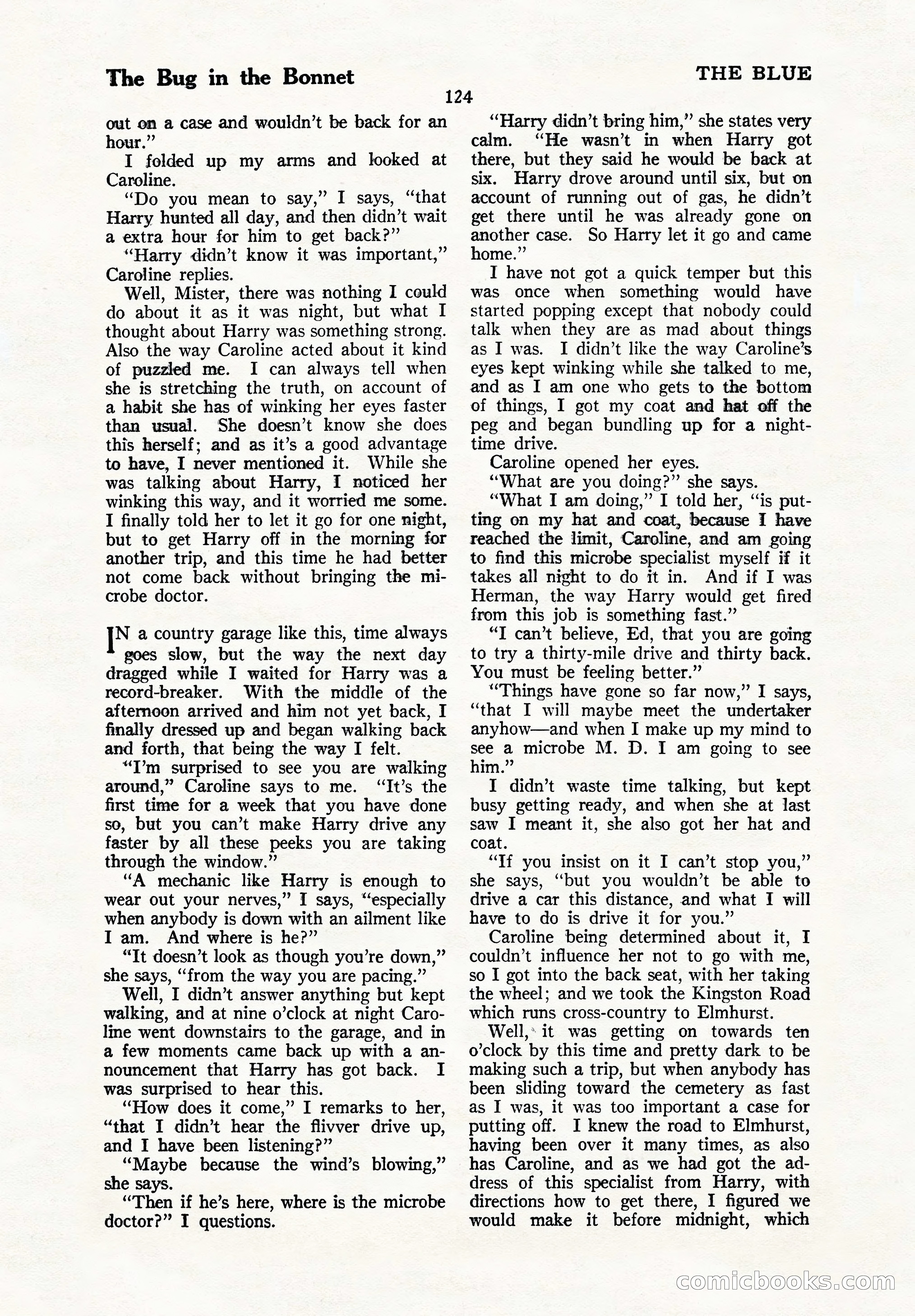 The Illustrated Blue Book Magazine, September 1926 — page 126 of 208