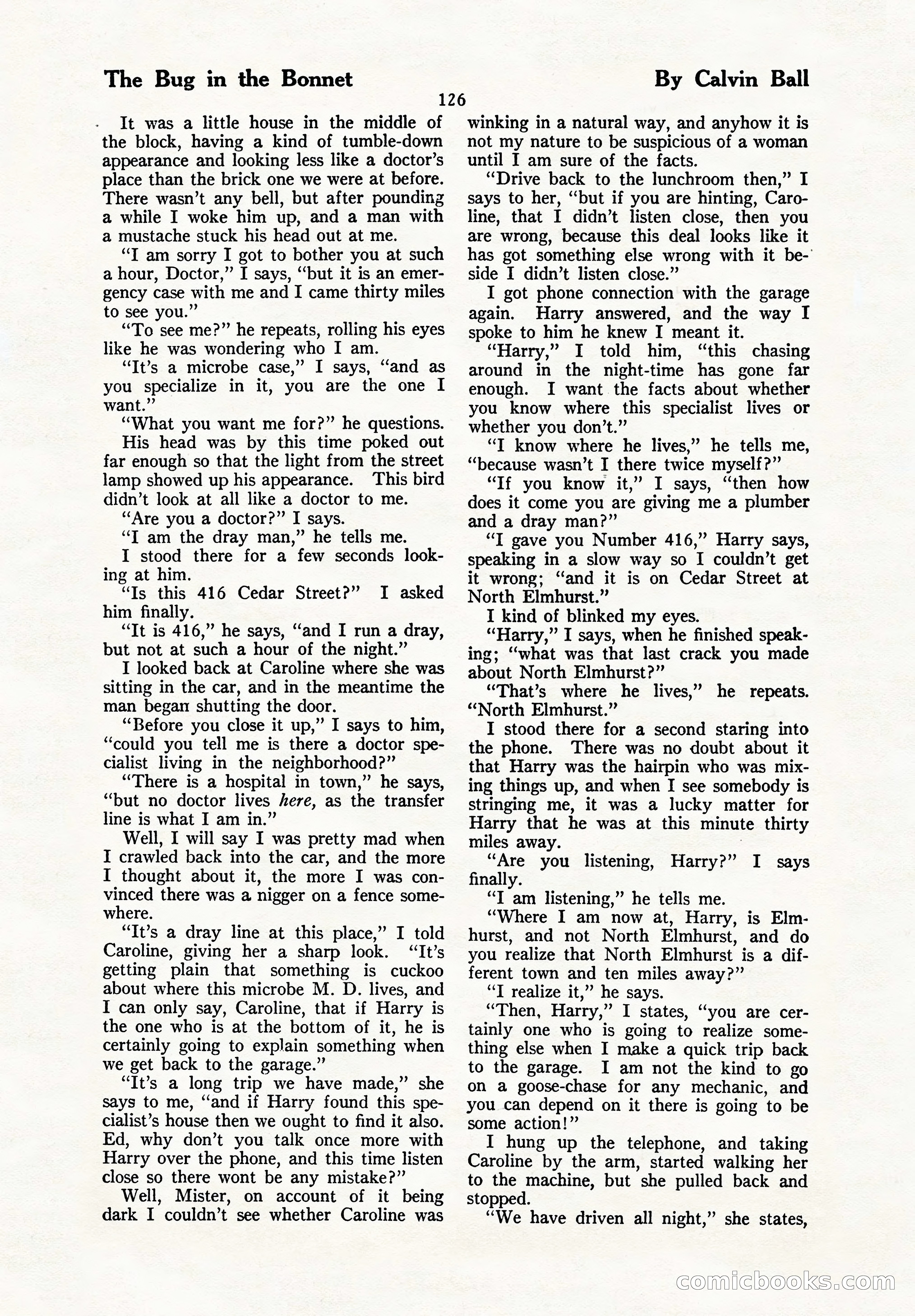 The Illustrated Blue Book Magazine, September 1926 — page 128 of 208