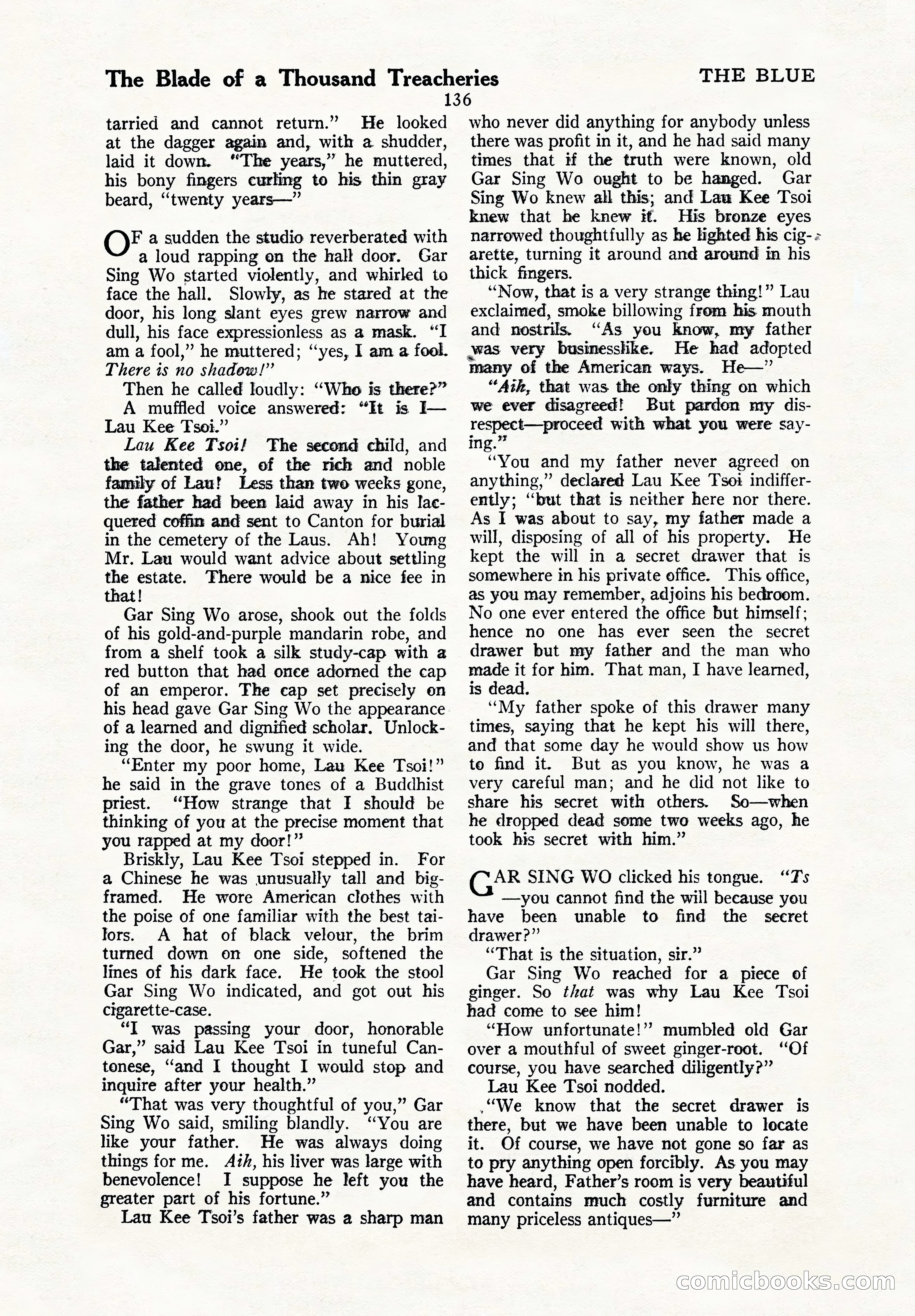 The Illustrated Blue Book Magazine, September 1926 — page 138 of 208