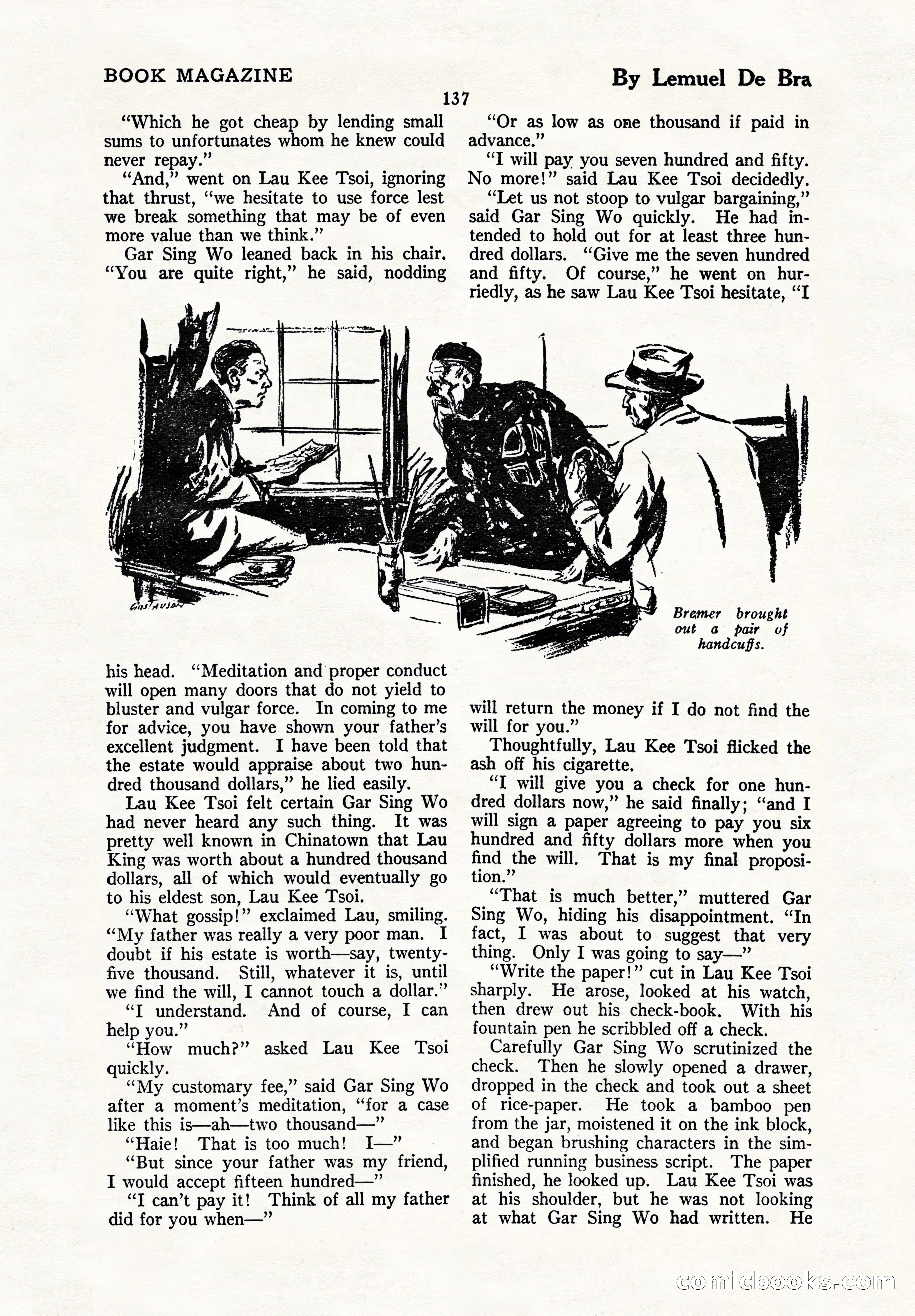 The Illustrated Blue Book Magazine, September 1926 — page 139 of 208