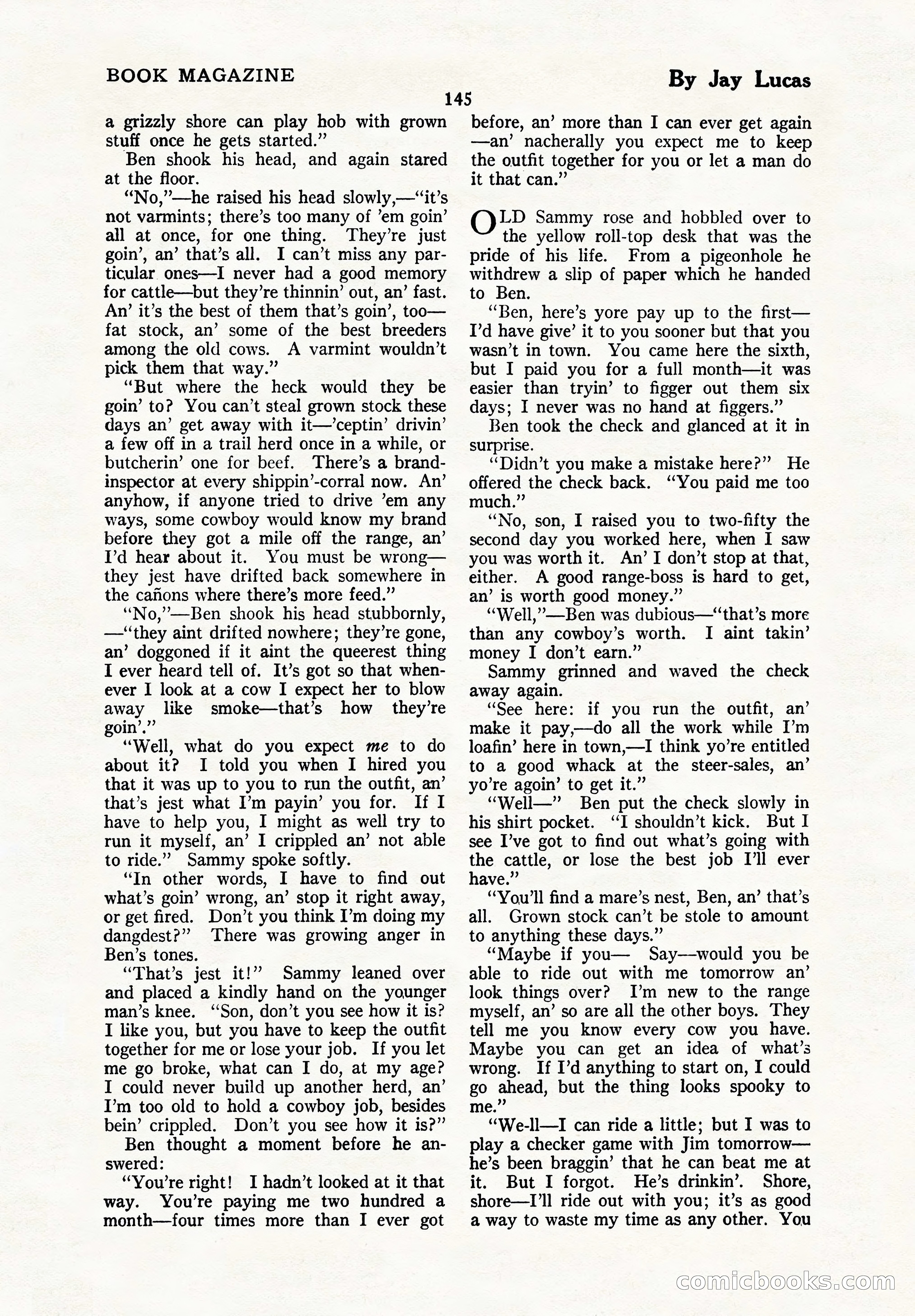 The Illustrated Blue Book Magazine, September 1926 — page 147 of 208