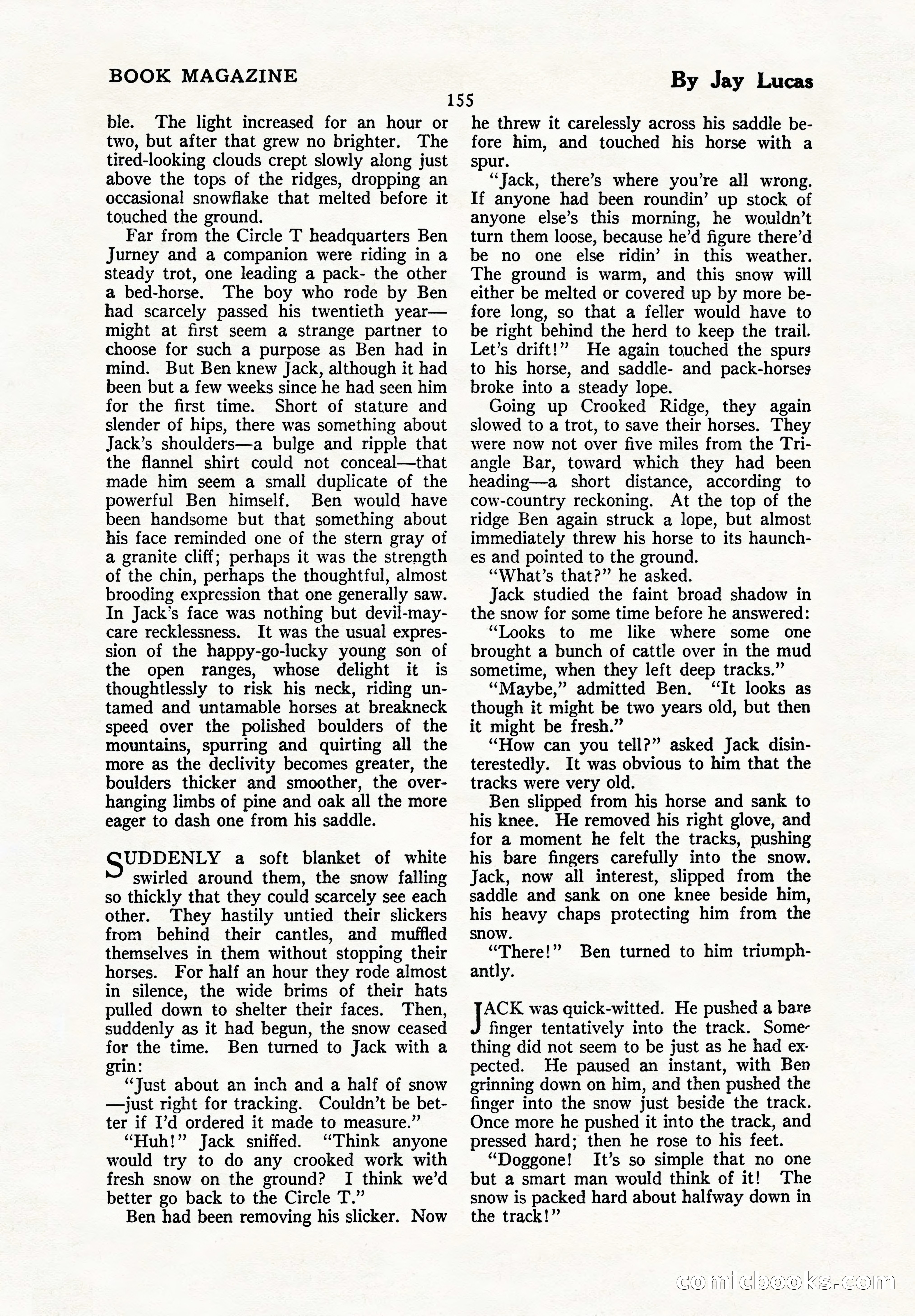 The Illustrated Blue Book Magazine, September 1926 — page 157 of 208