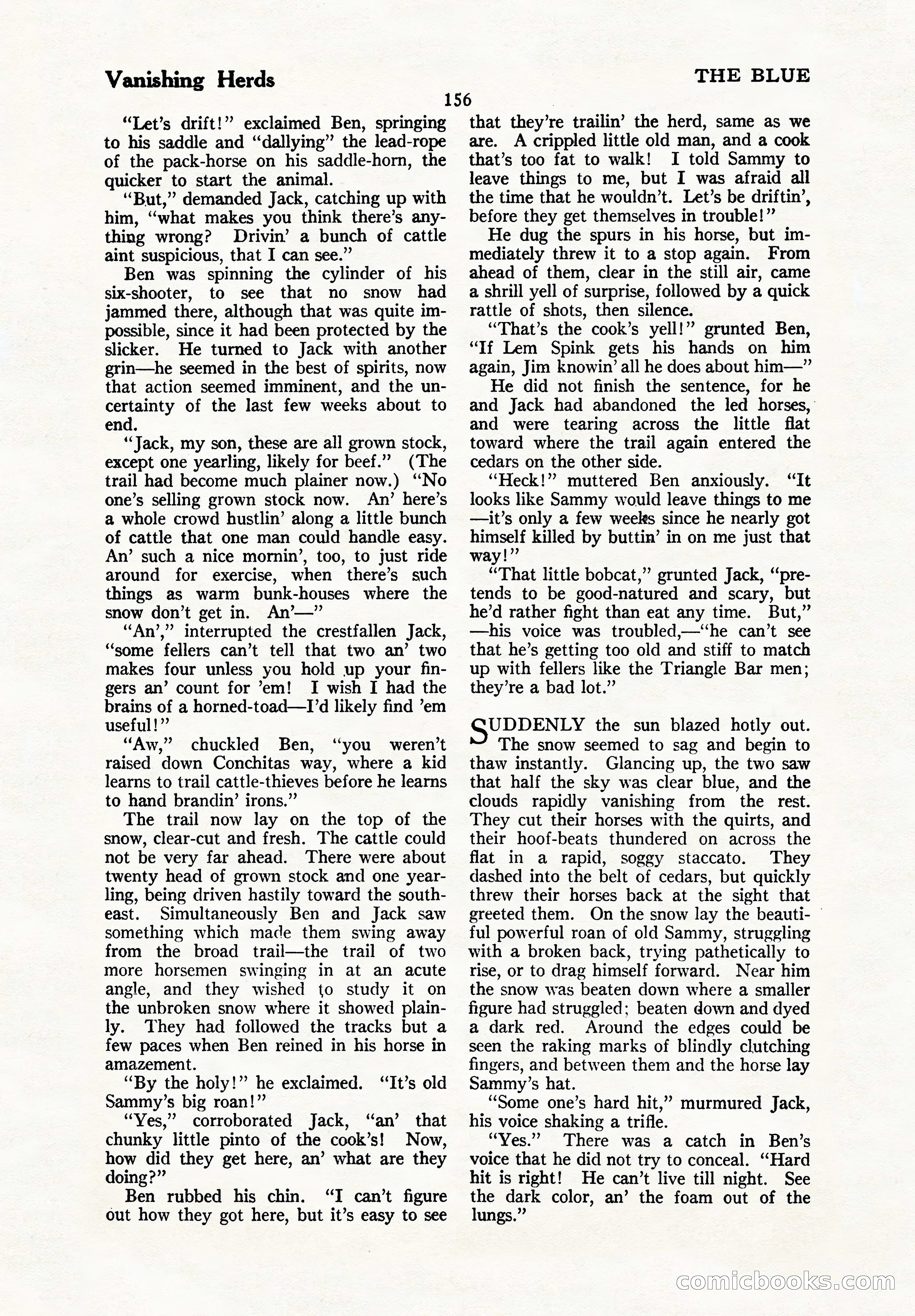 The Illustrated Blue Book Magazine, September 1926 — page 158 of 208