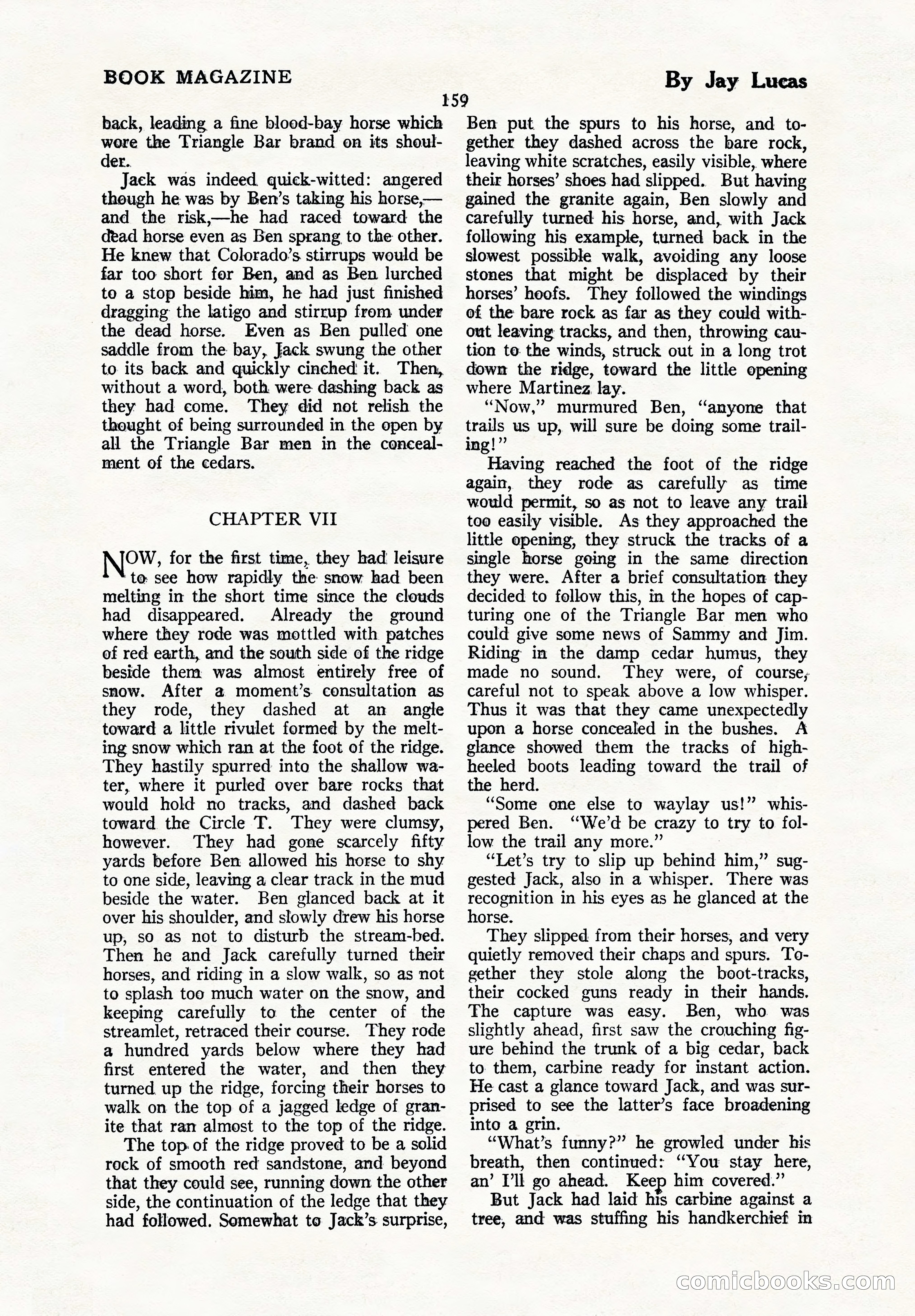 The Illustrated Blue Book Magazine, September 1926 — page 161 of 208