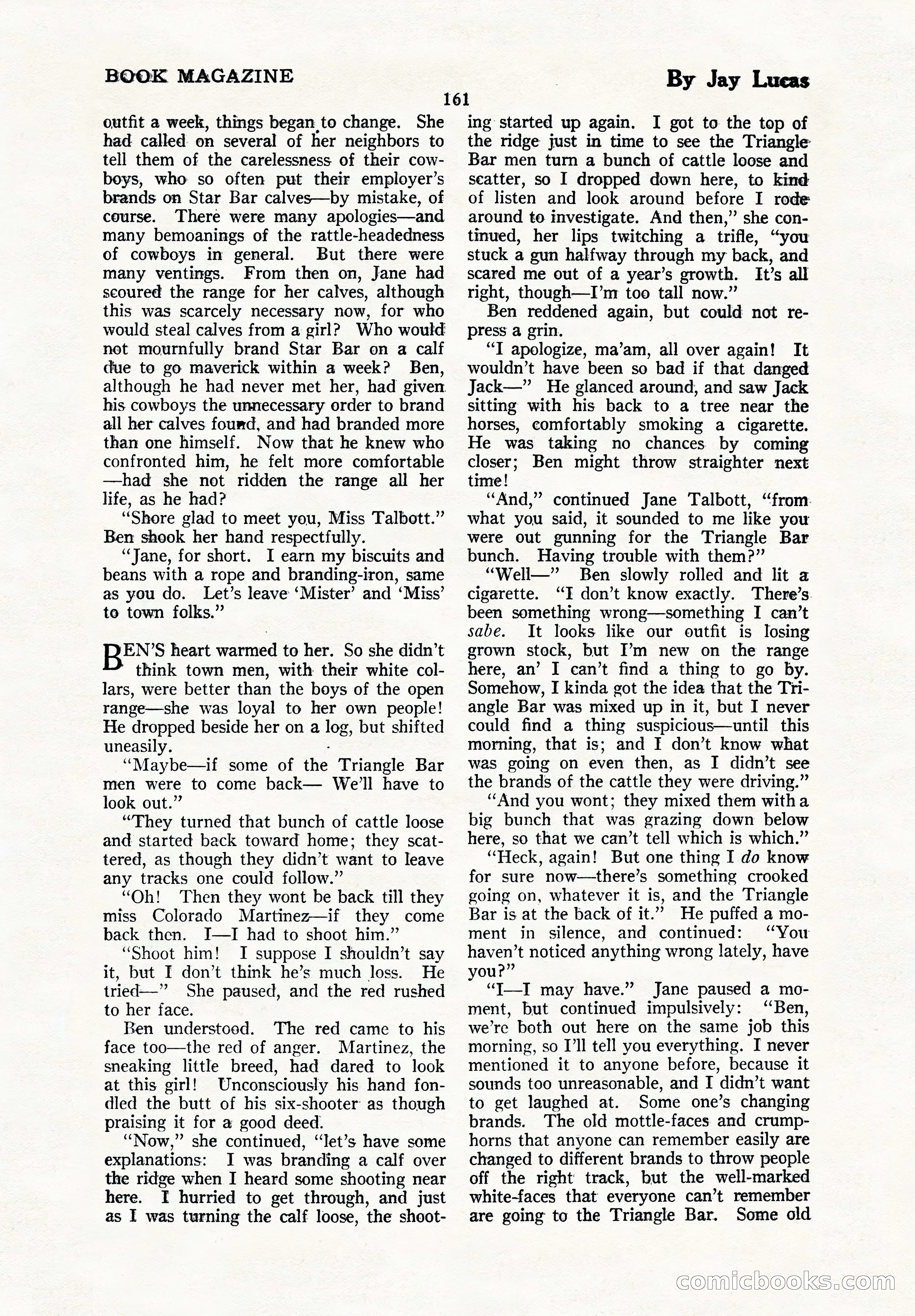 The Illustrated Blue Book Magazine, September 1926 — page 163 of 208