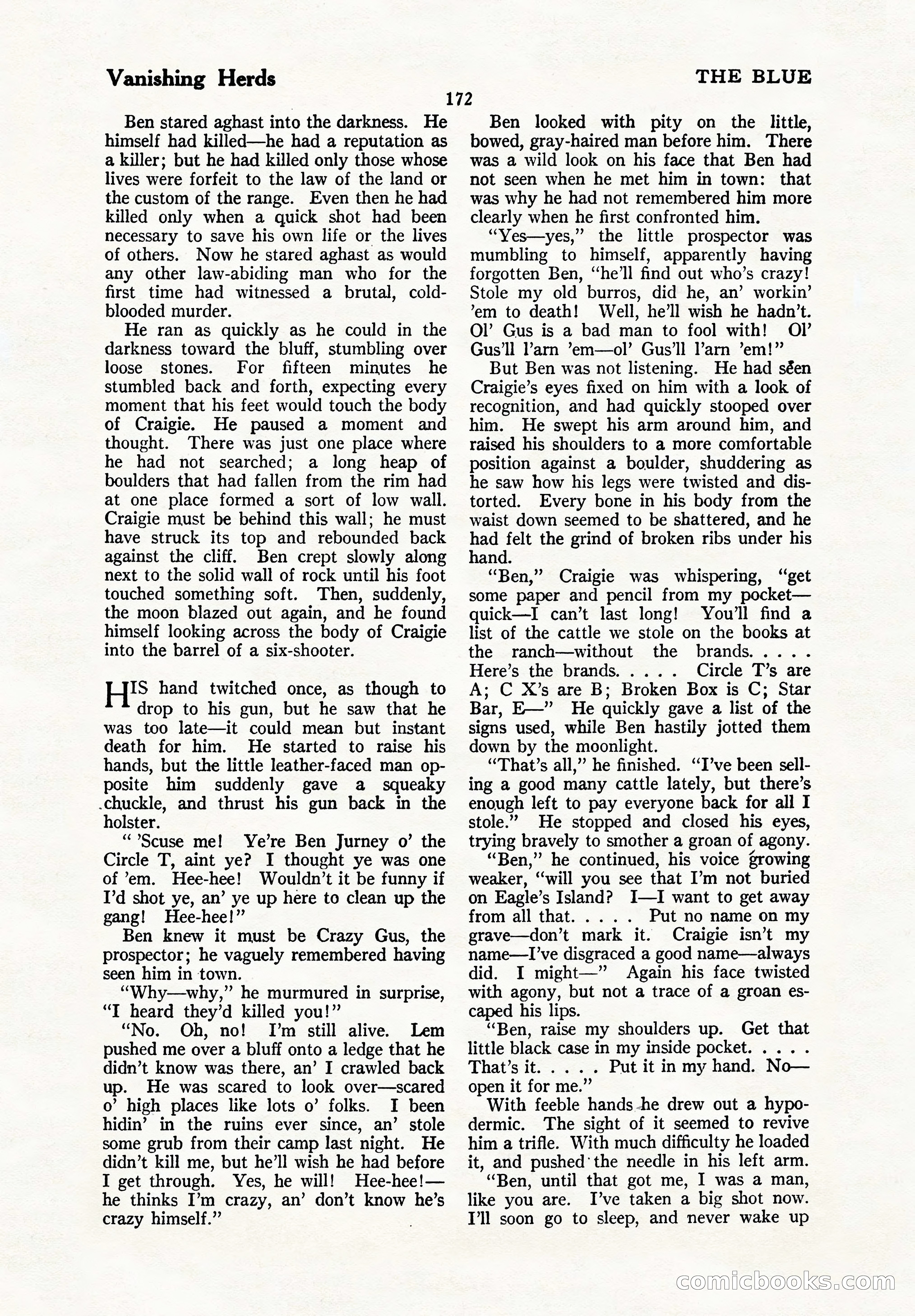 The Illustrated Blue Book Magazine, September 1926 — page 174 of 208