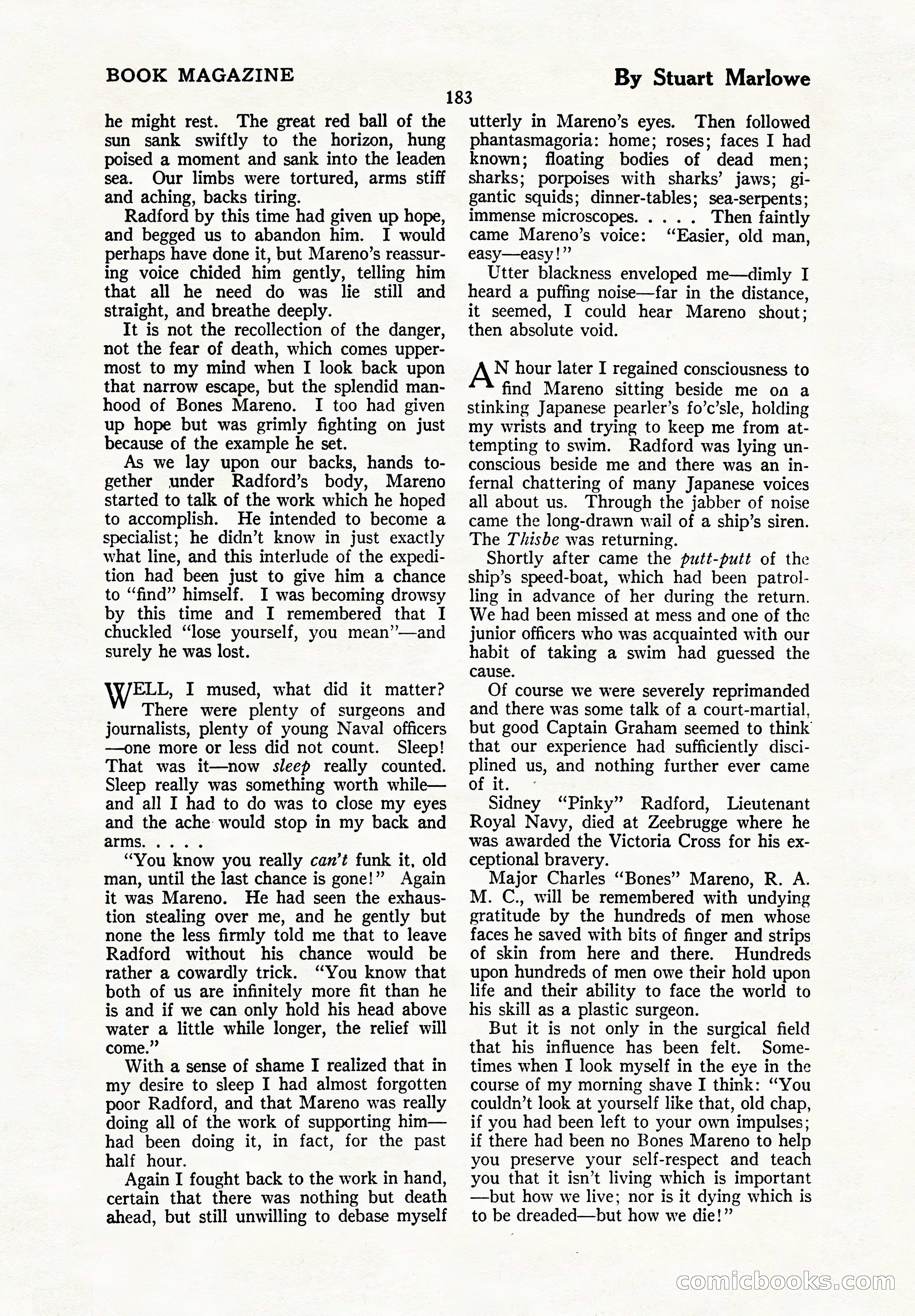 The Illustrated Blue Book Magazine, September 1926 — page 185 of 208