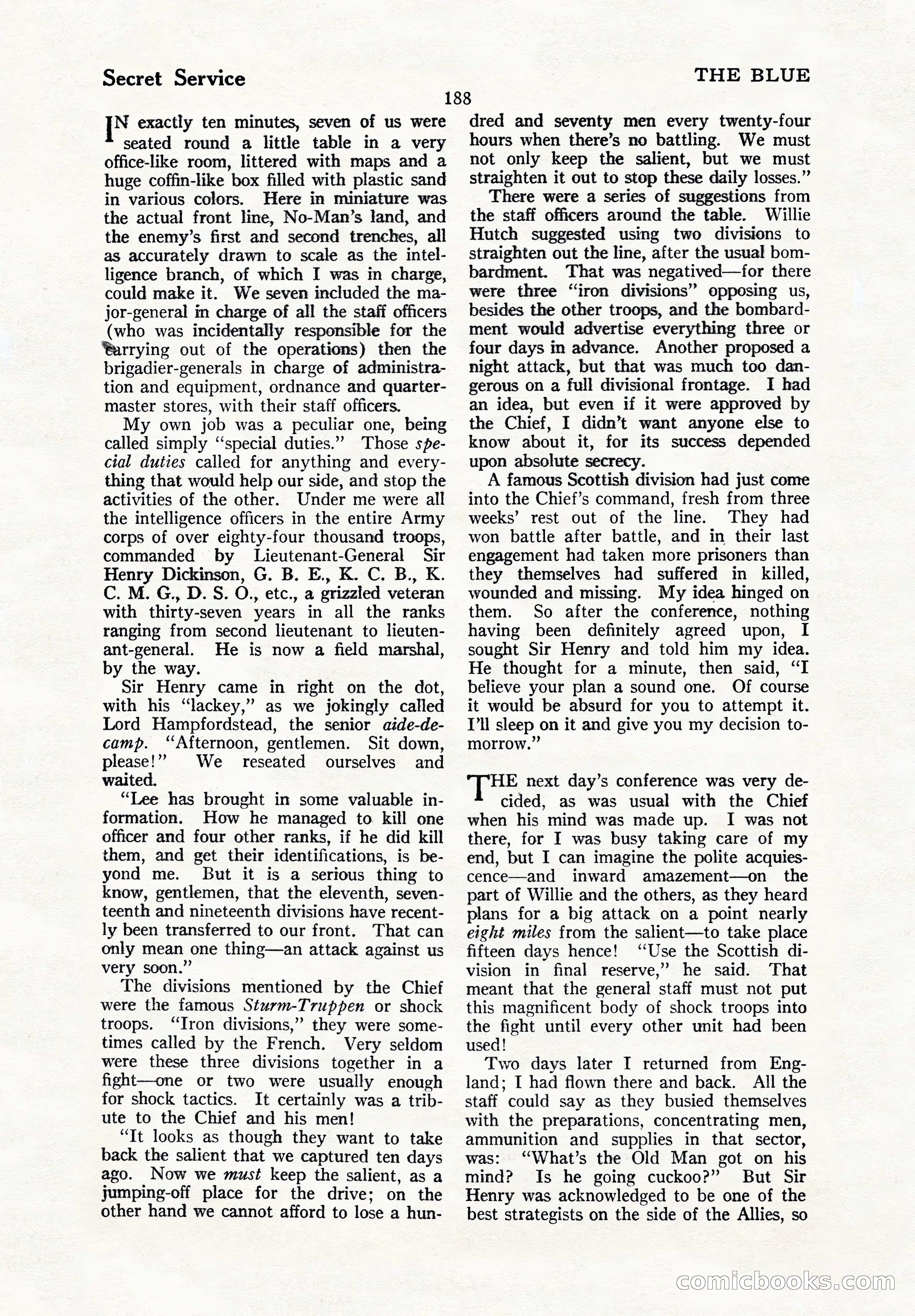 The Illustrated Blue Book Magazine, September 1926 — page 190 of 208