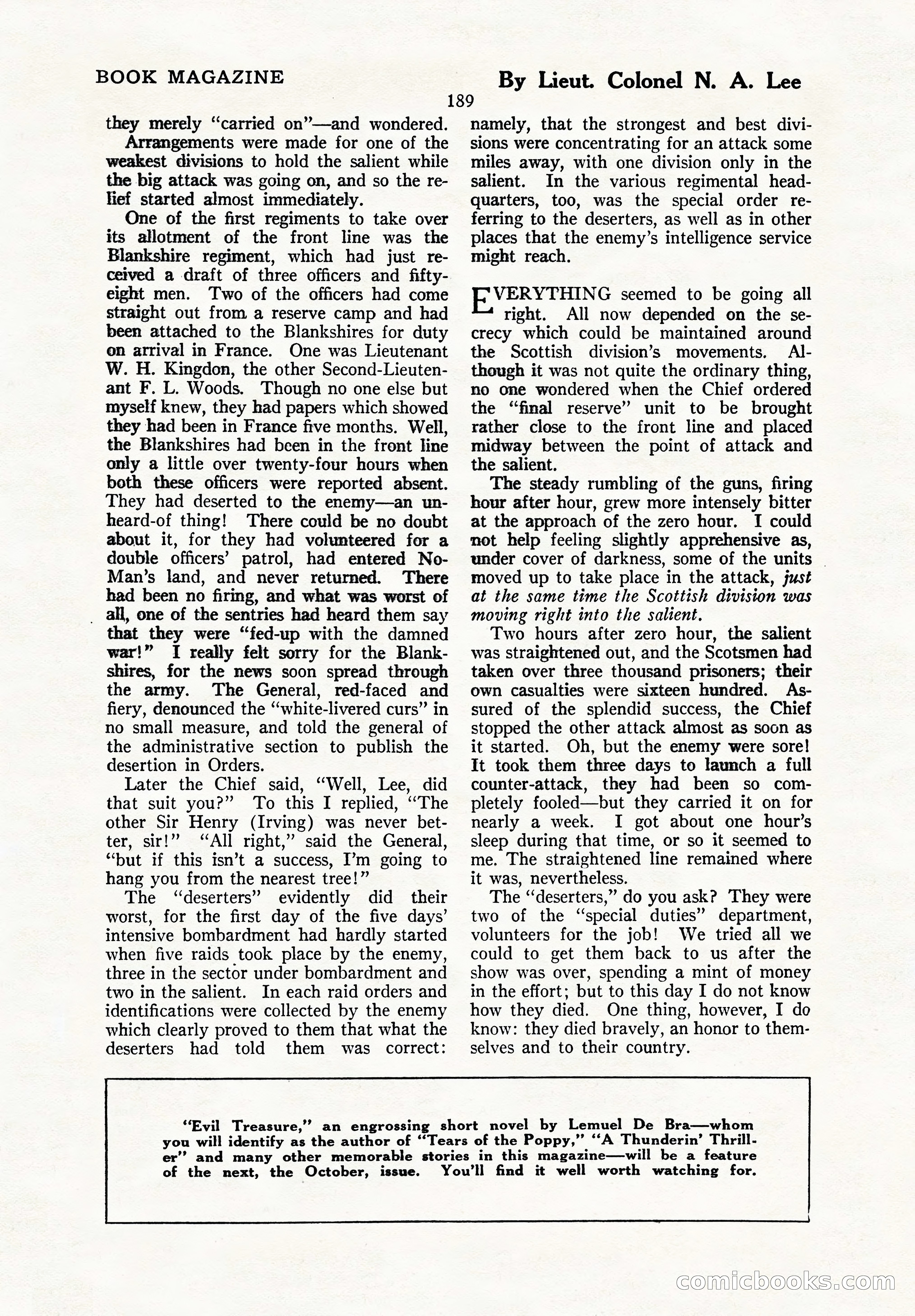 The Illustrated Blue Book Magazine, September 1926 — page 191 of 208