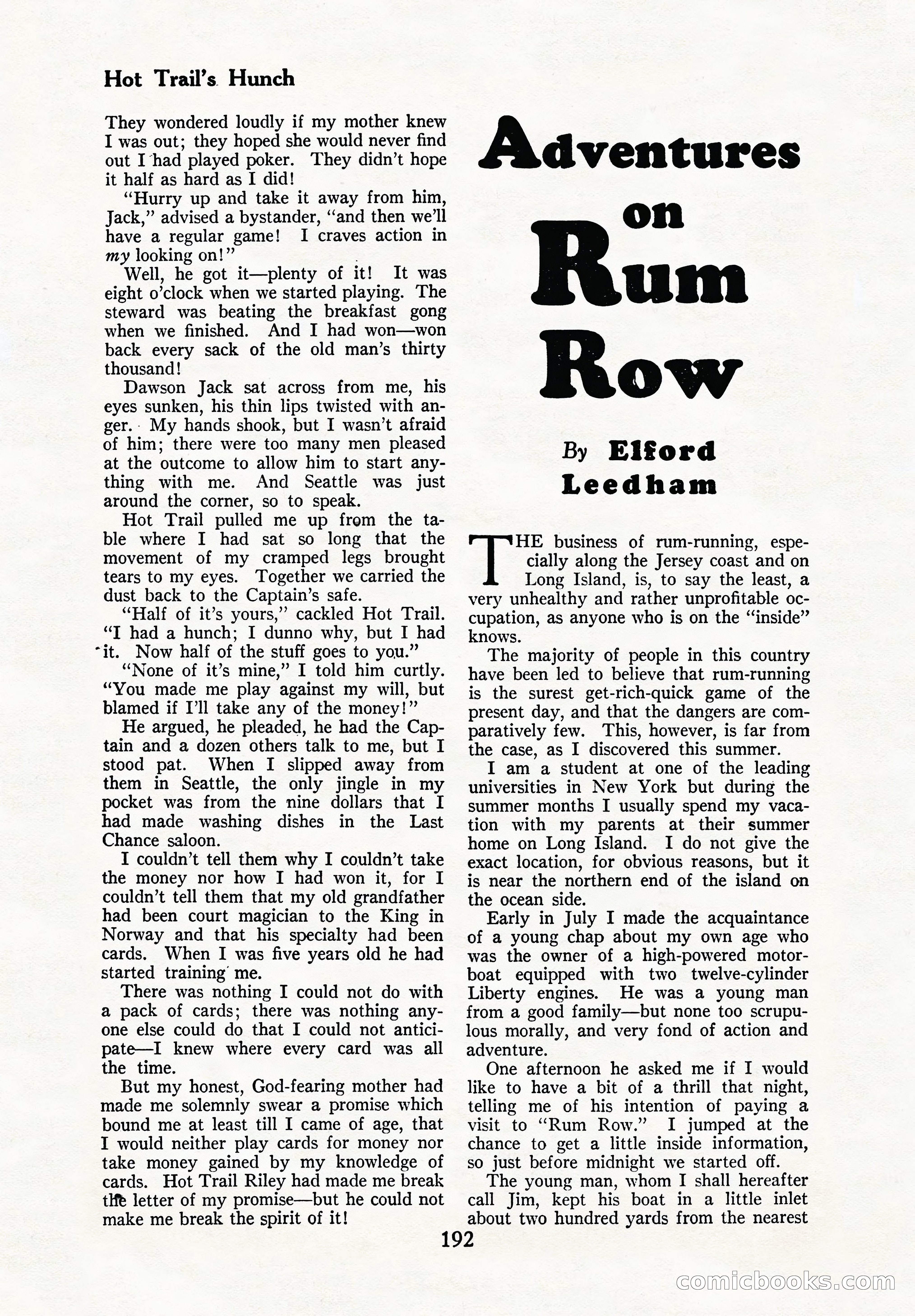 The Illustrated Blue Book Magazine, September 1926 — page 194 of 208