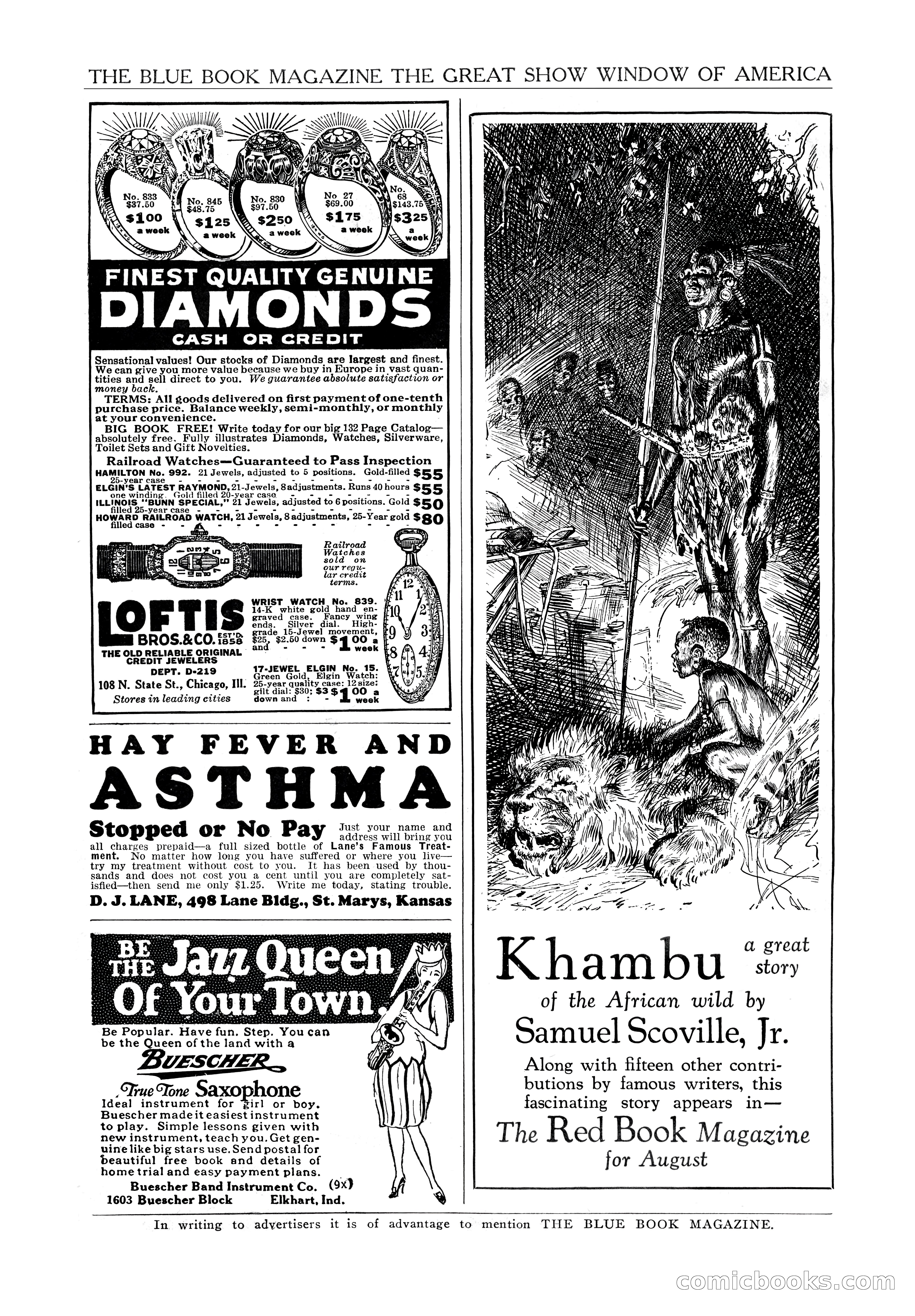 The Illustrated Blue Book Magazine, September 1926 — page 200 of 208