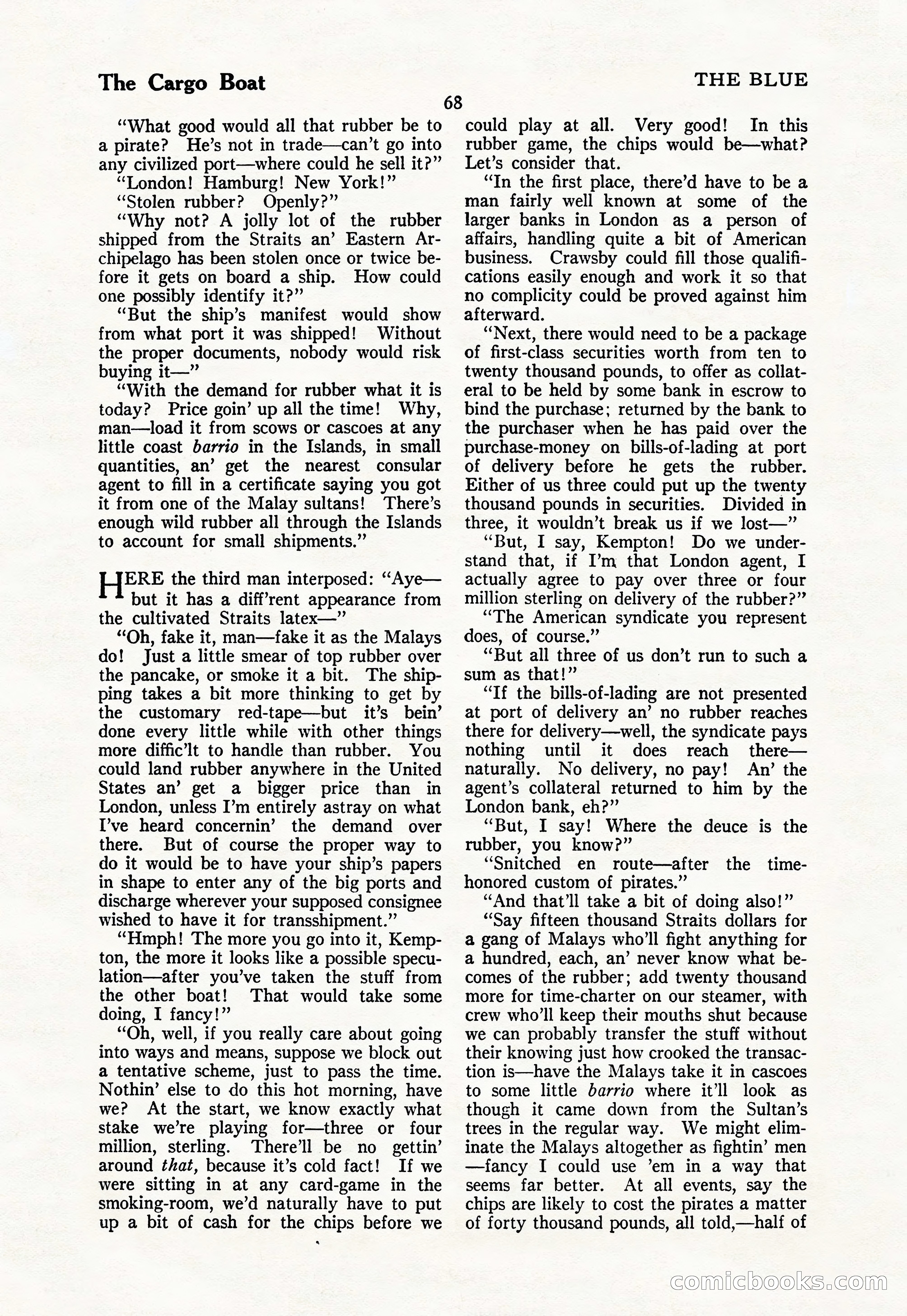The Illustrated Blue Book Magazine — page 70 of 204