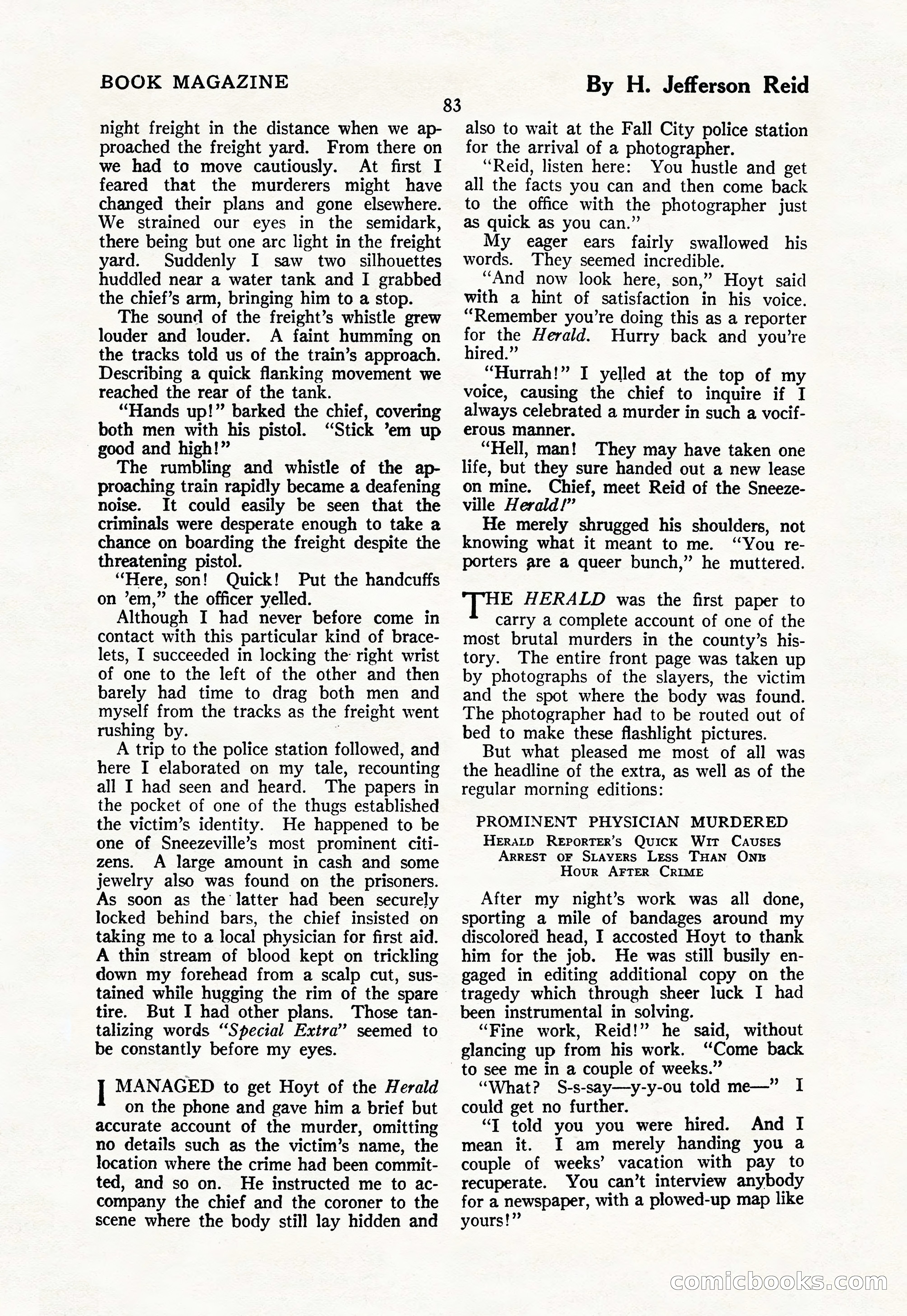 The Illustrated Blue Book Magazine — page 85 of 204