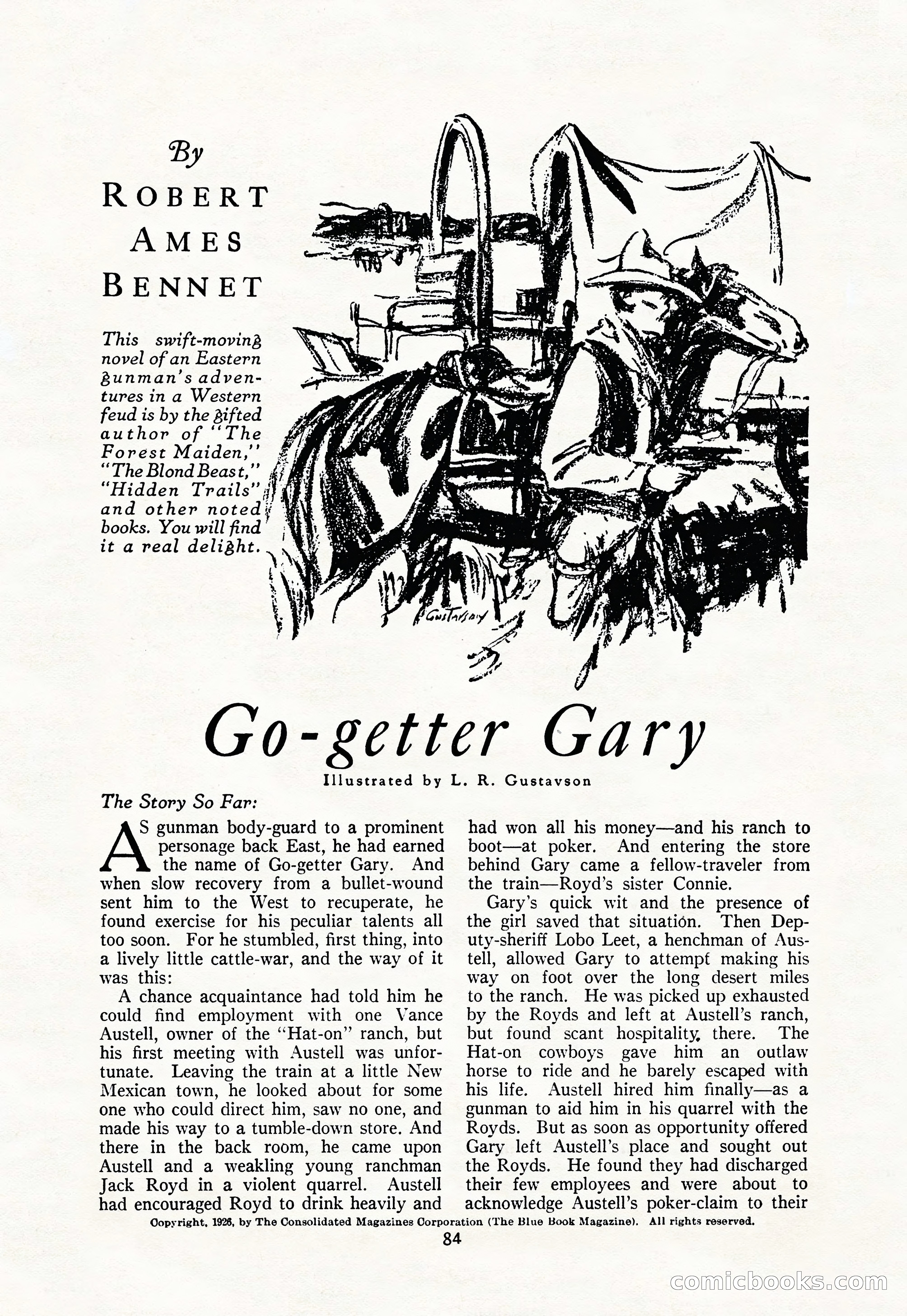 The Illustrated Blue Book Magazine — page 86 of 204