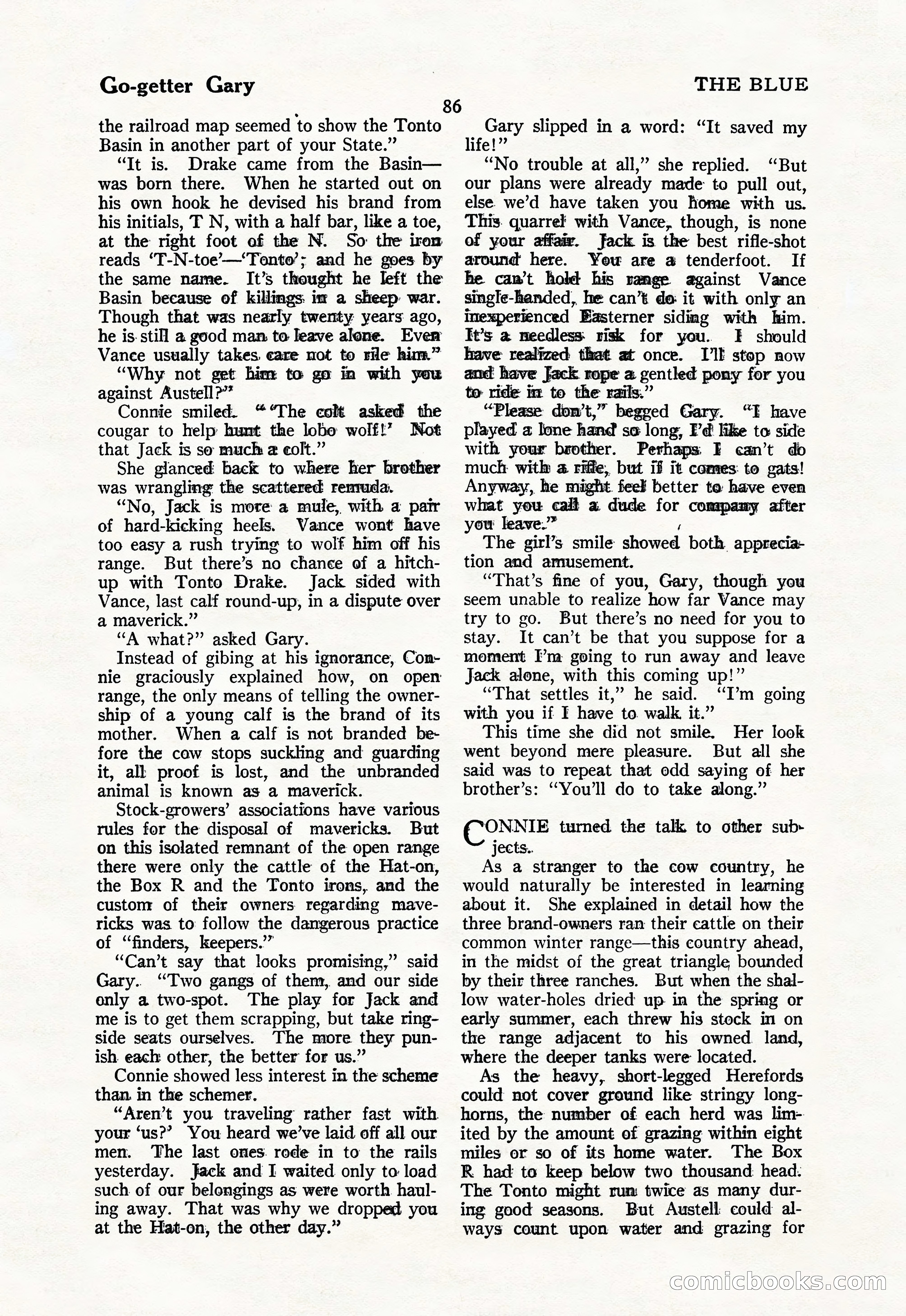 The Illustrated Blue Book Magazine — page 88 of 204