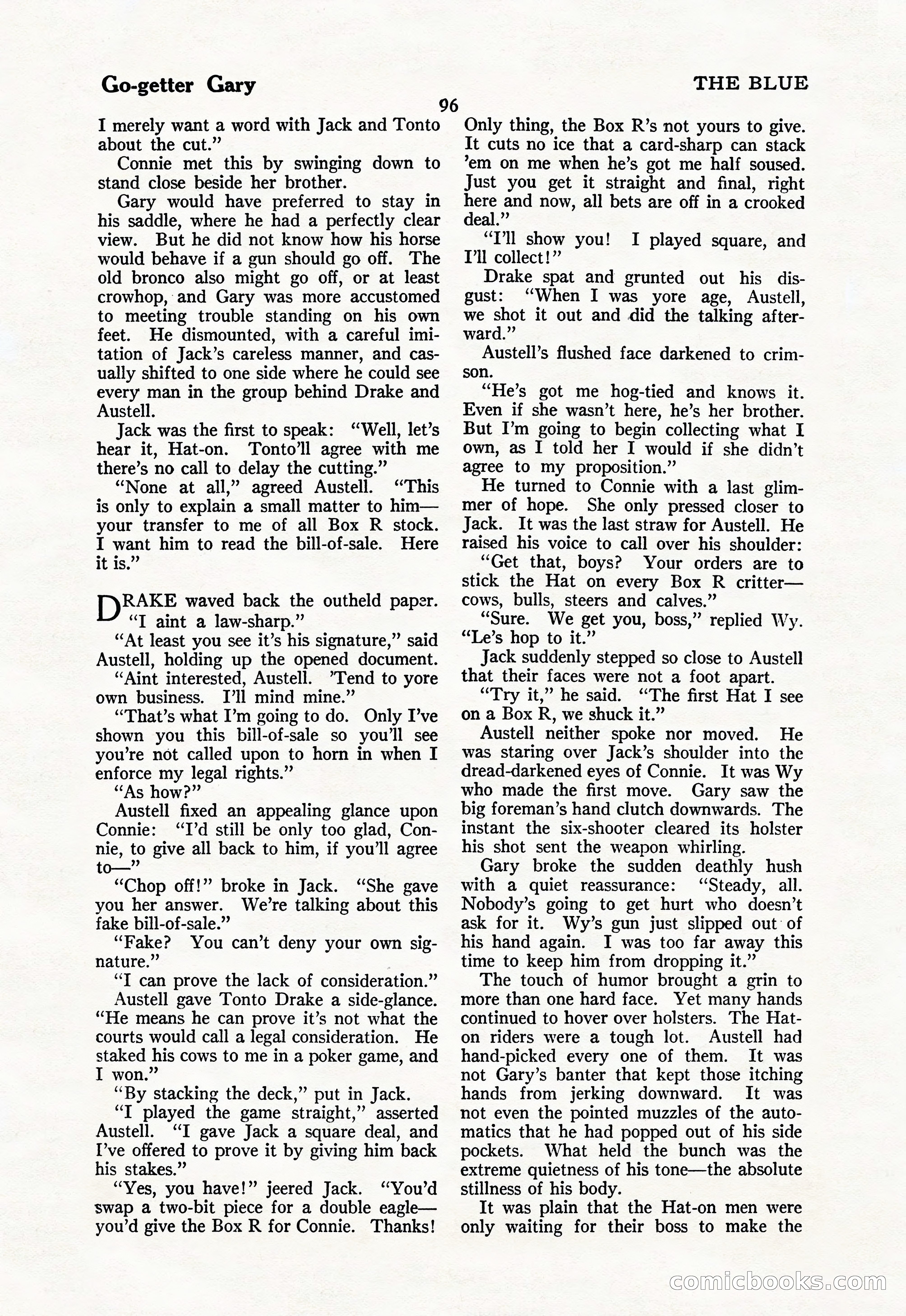 The Illustrated Blue Book Magazine — page 98 of 204