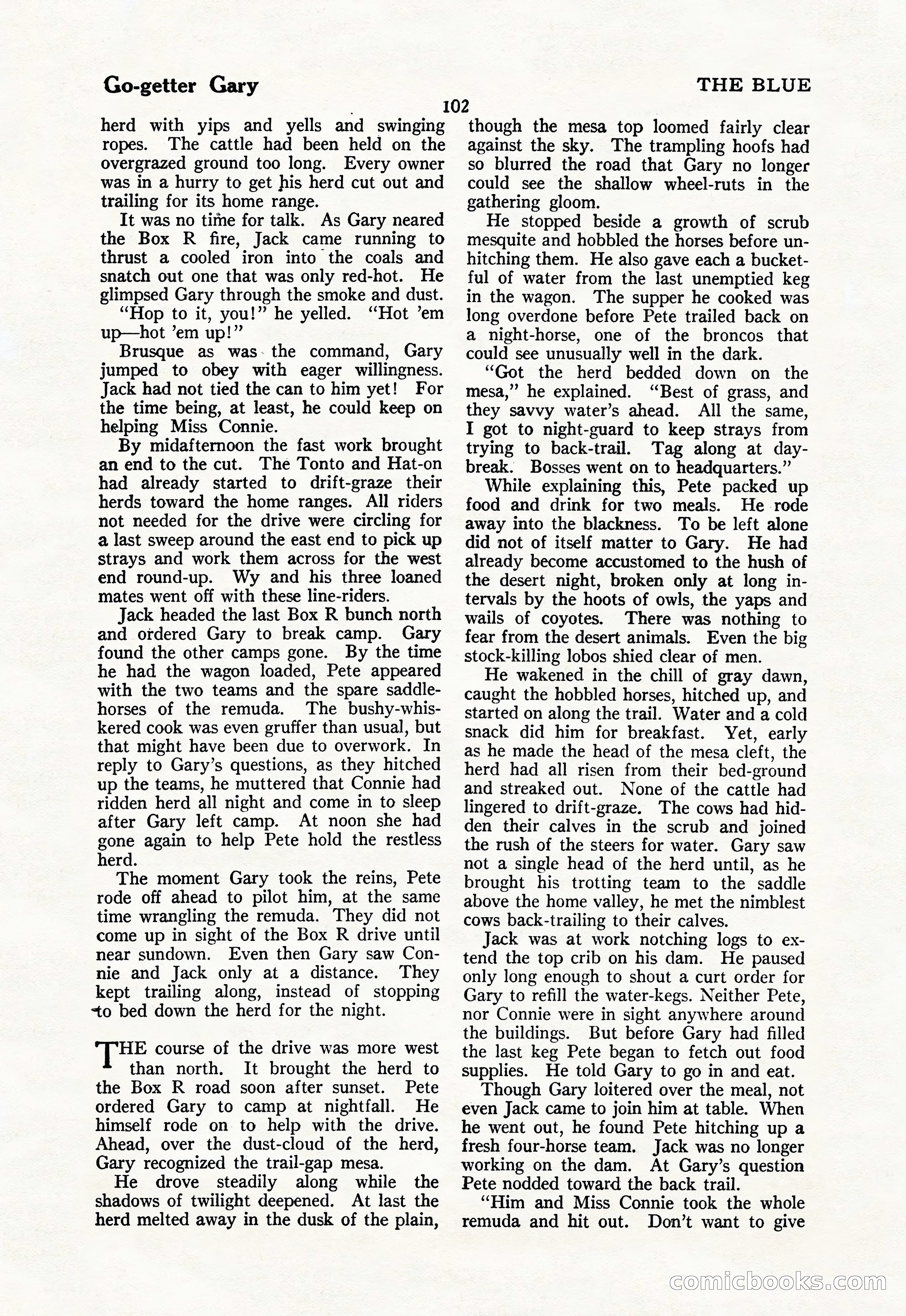 The Illustrated Blue Book Magazine — page 104 of 204