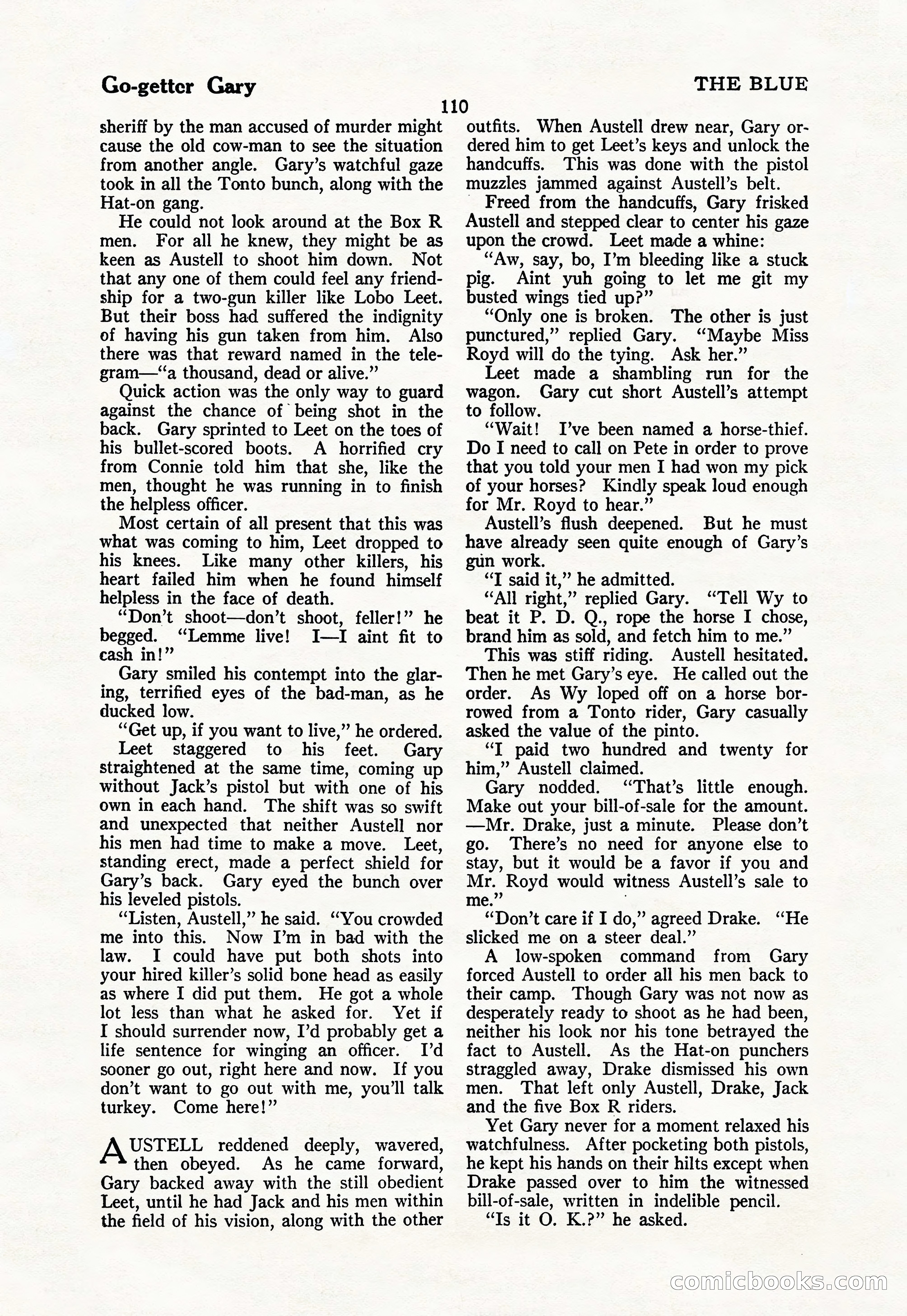 The Illustrated Blue Book Magazine — page 112 of 204