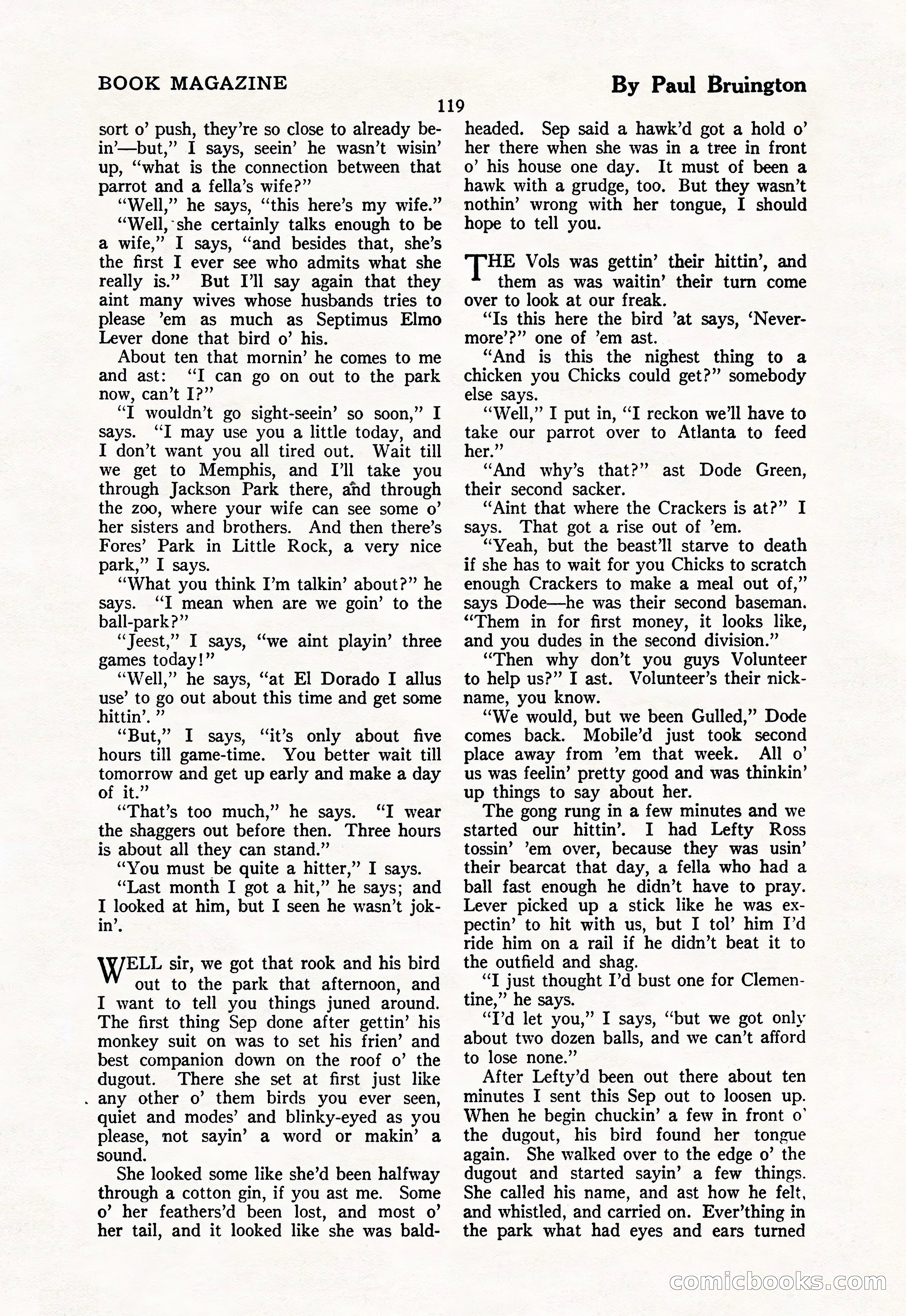 The Illustrated Blue Book Magazine — page 121 of 204
