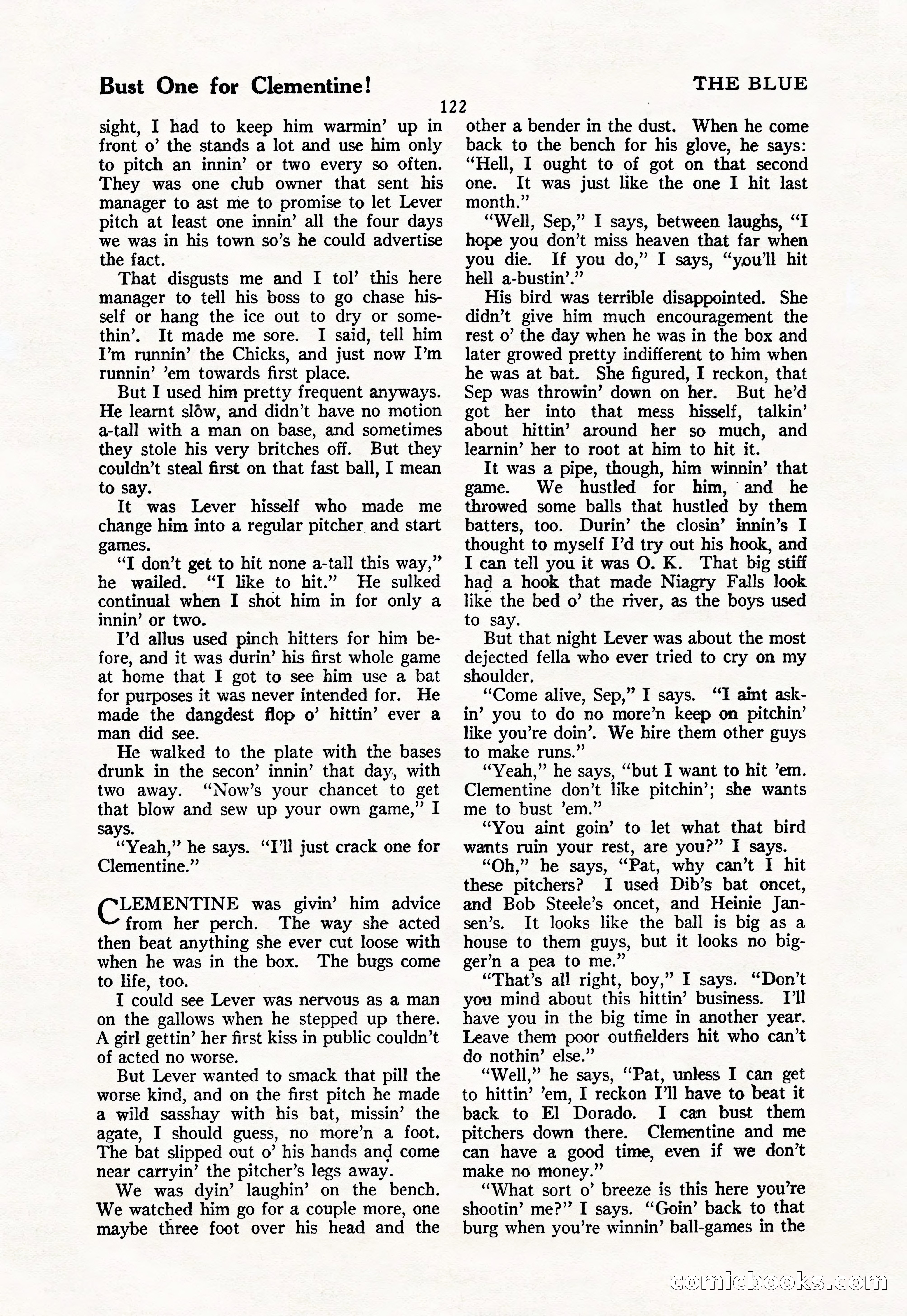 The Illustrated Blue Book Magazine — page 124 of 204