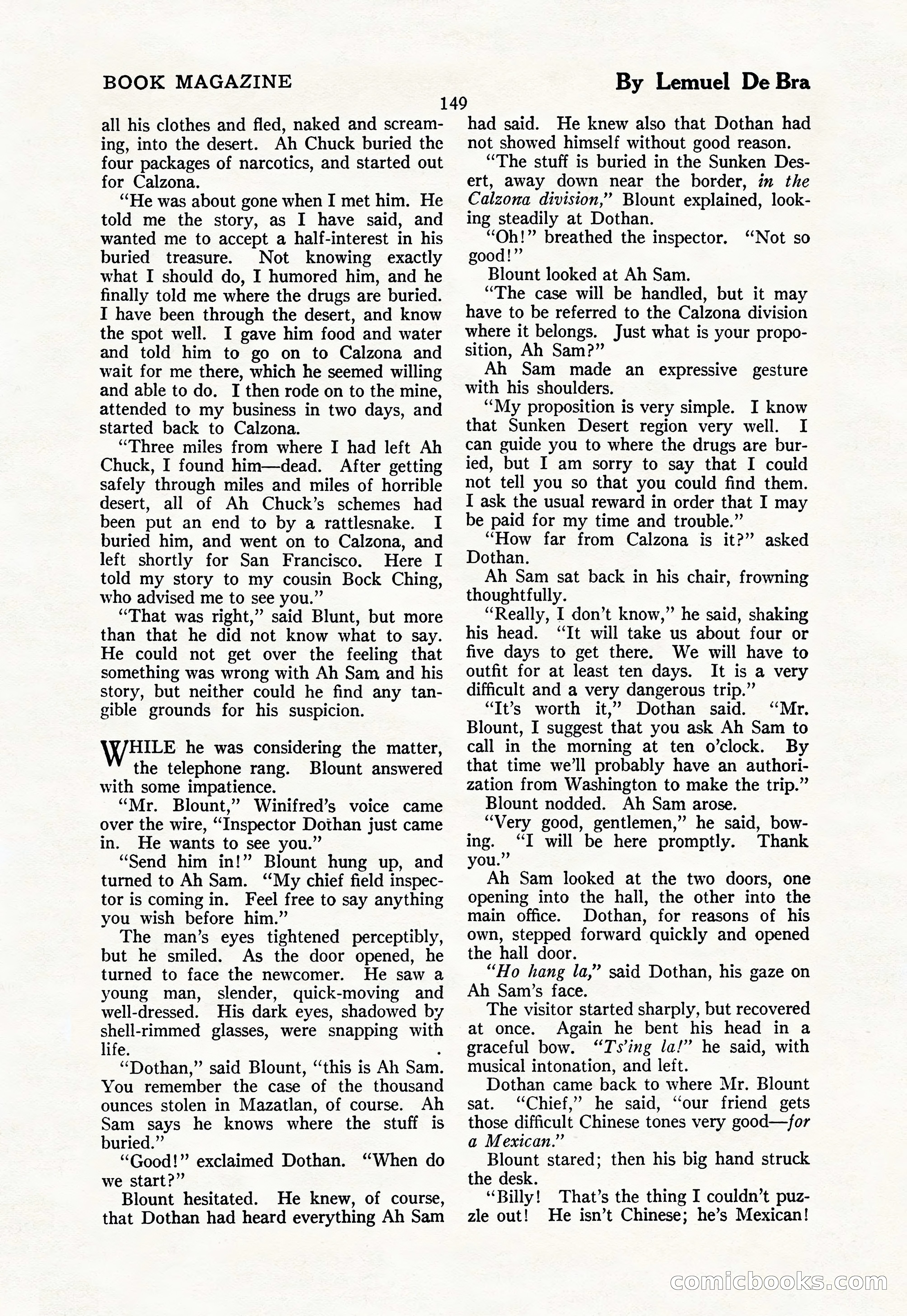 The Illustrated Blue Book Magazine — page 151 of 204