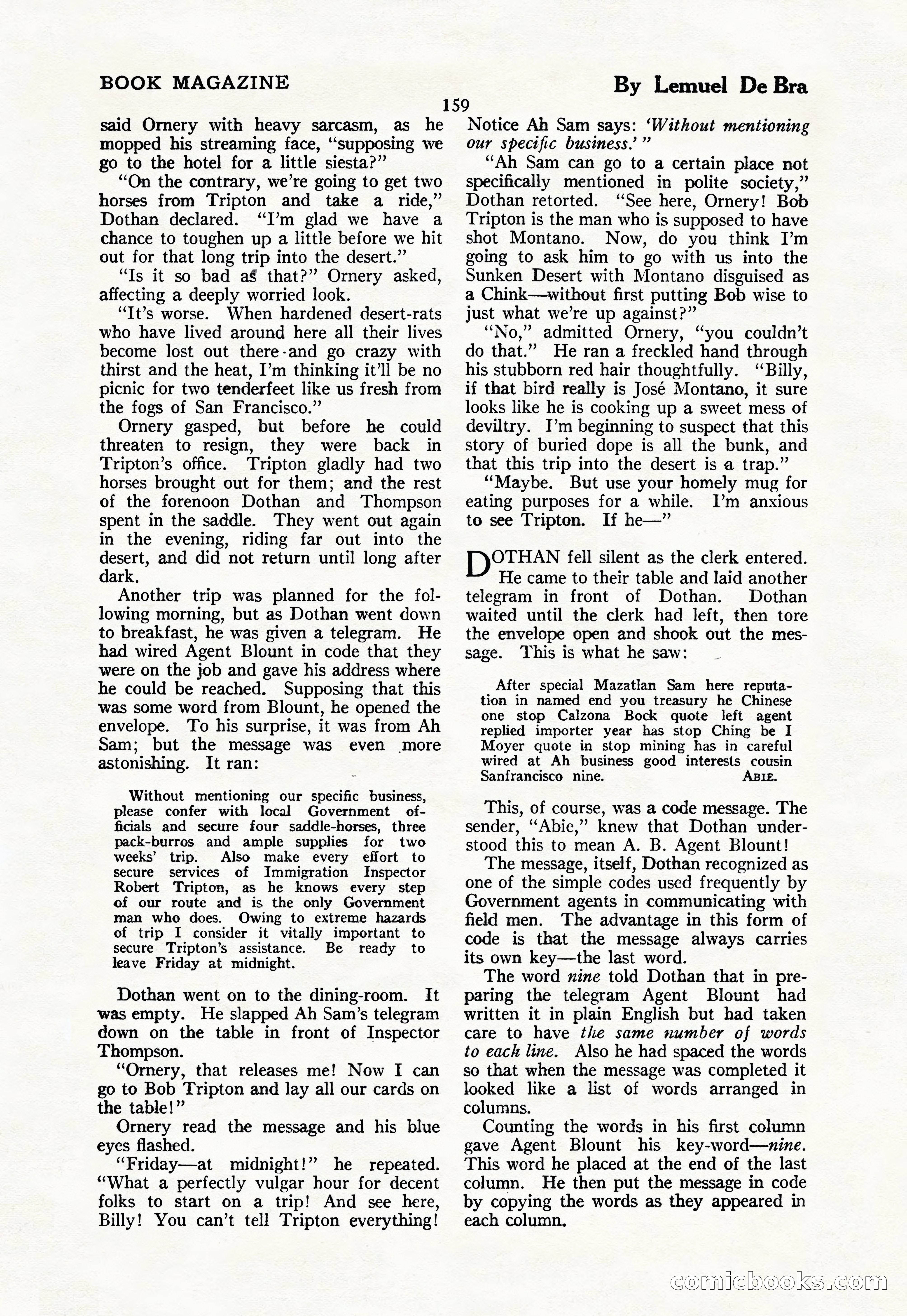 The Illustrated Blue Book Magazine — page 161 of 204