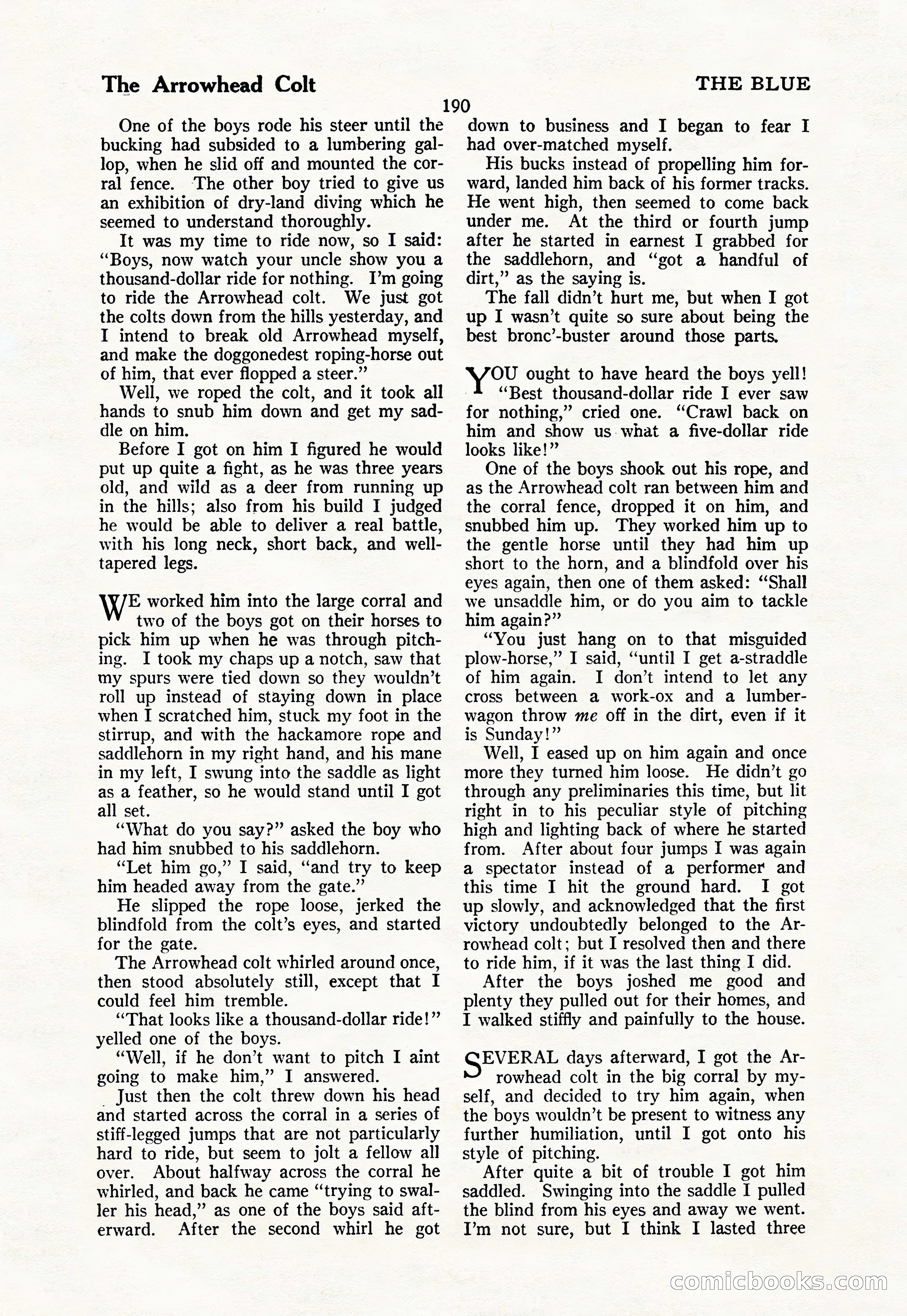 The Illustrated Blue Book Magazine — page 192 of 204
