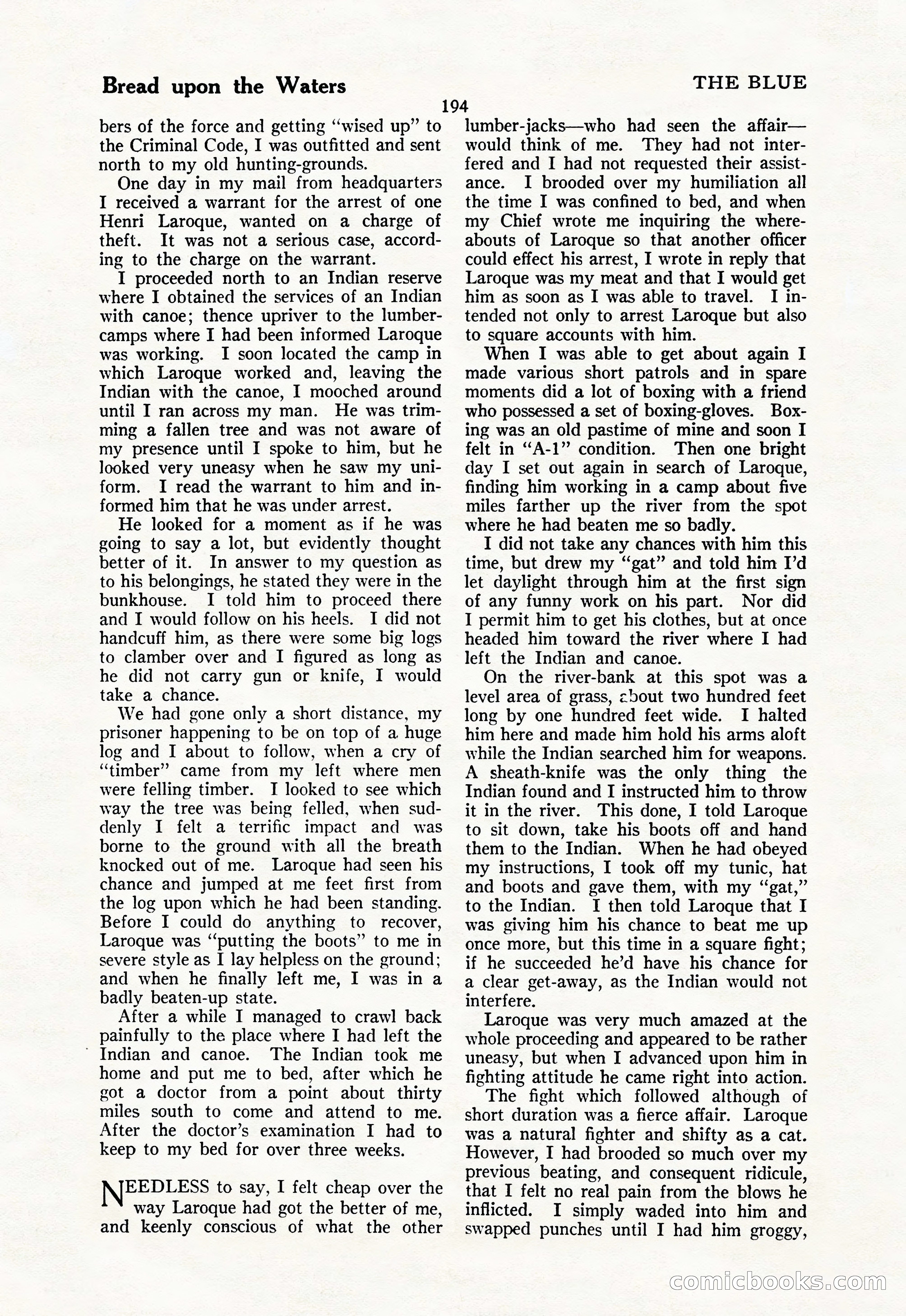 The Illustrated Blue Book Magazine — page 196 of 204