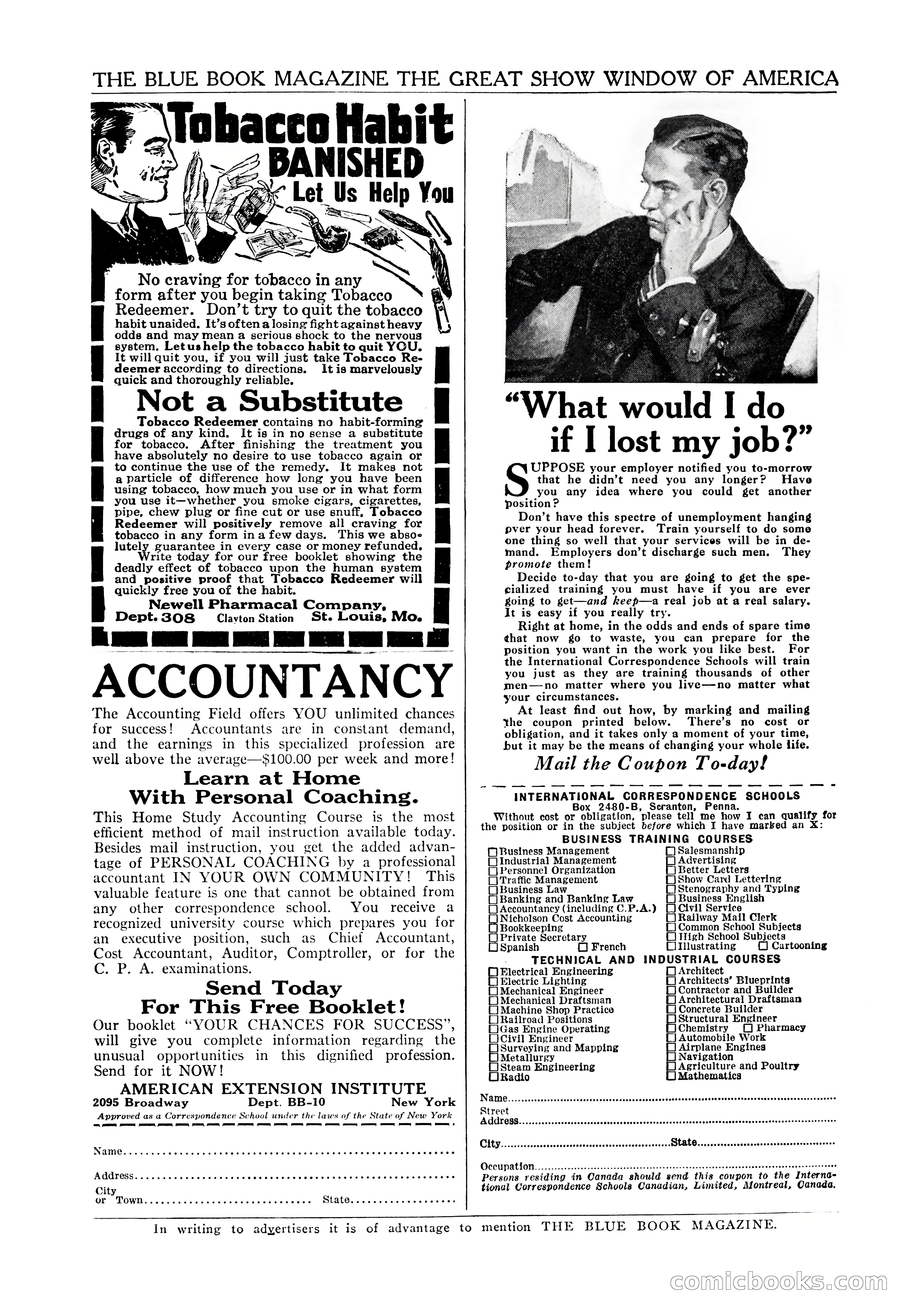 The Illustrated Blue Book Magazine — page 201 of 204