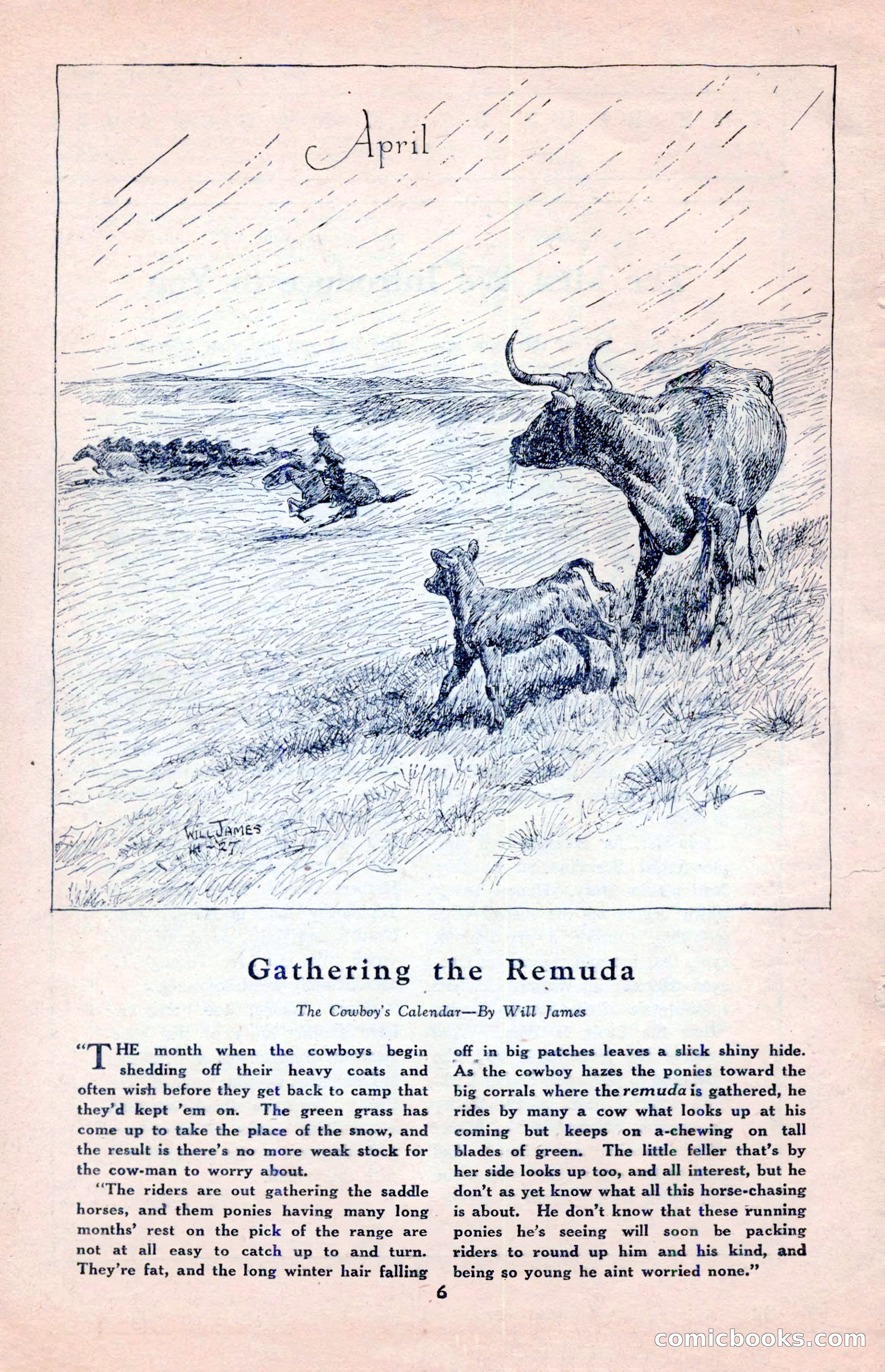 The Illustrated Blue Book Magazine, April 1927 — page 8 of 208