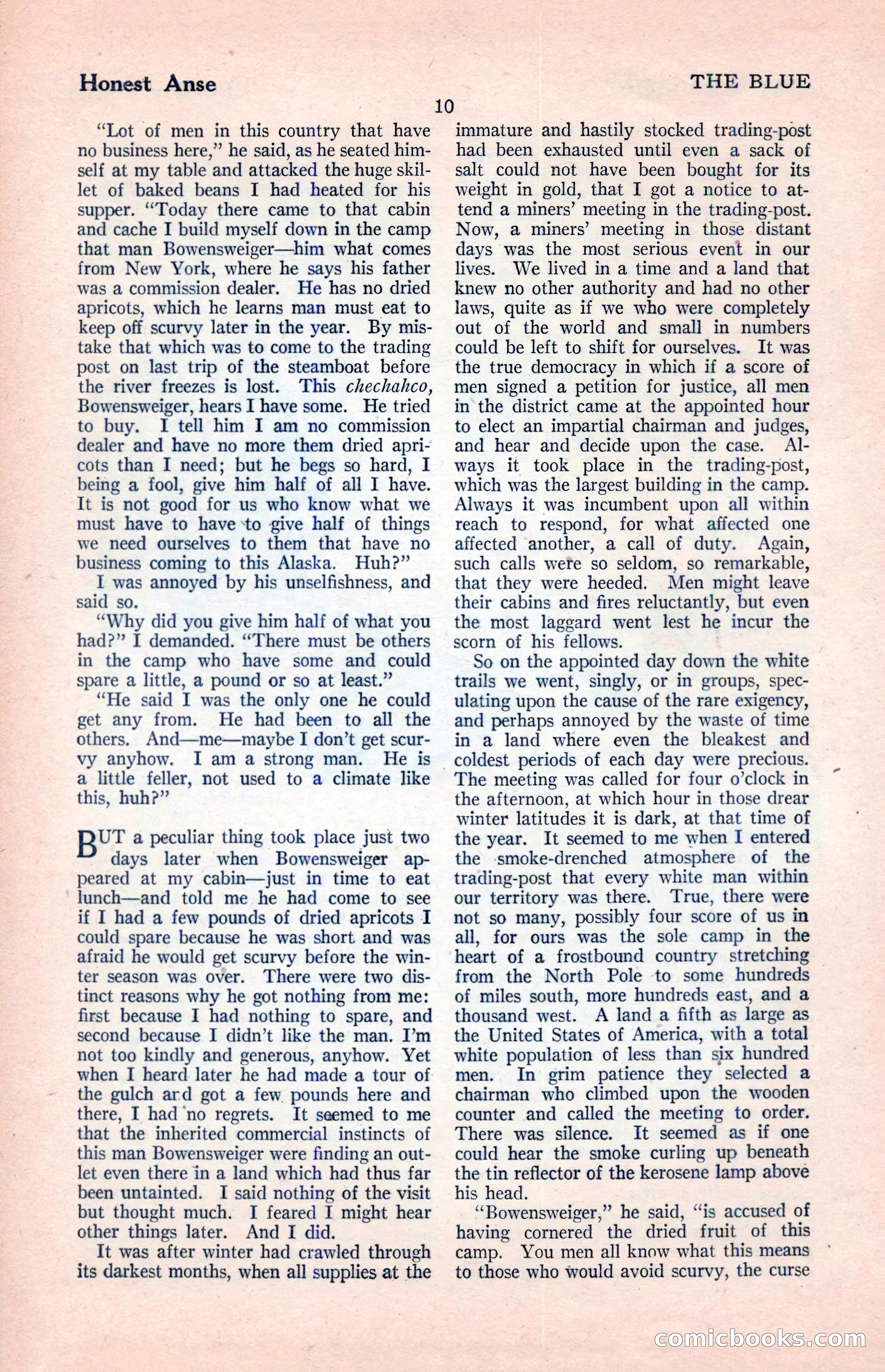 The Illustrated Blue Book Magazine, April 1927 — page 12 of 208