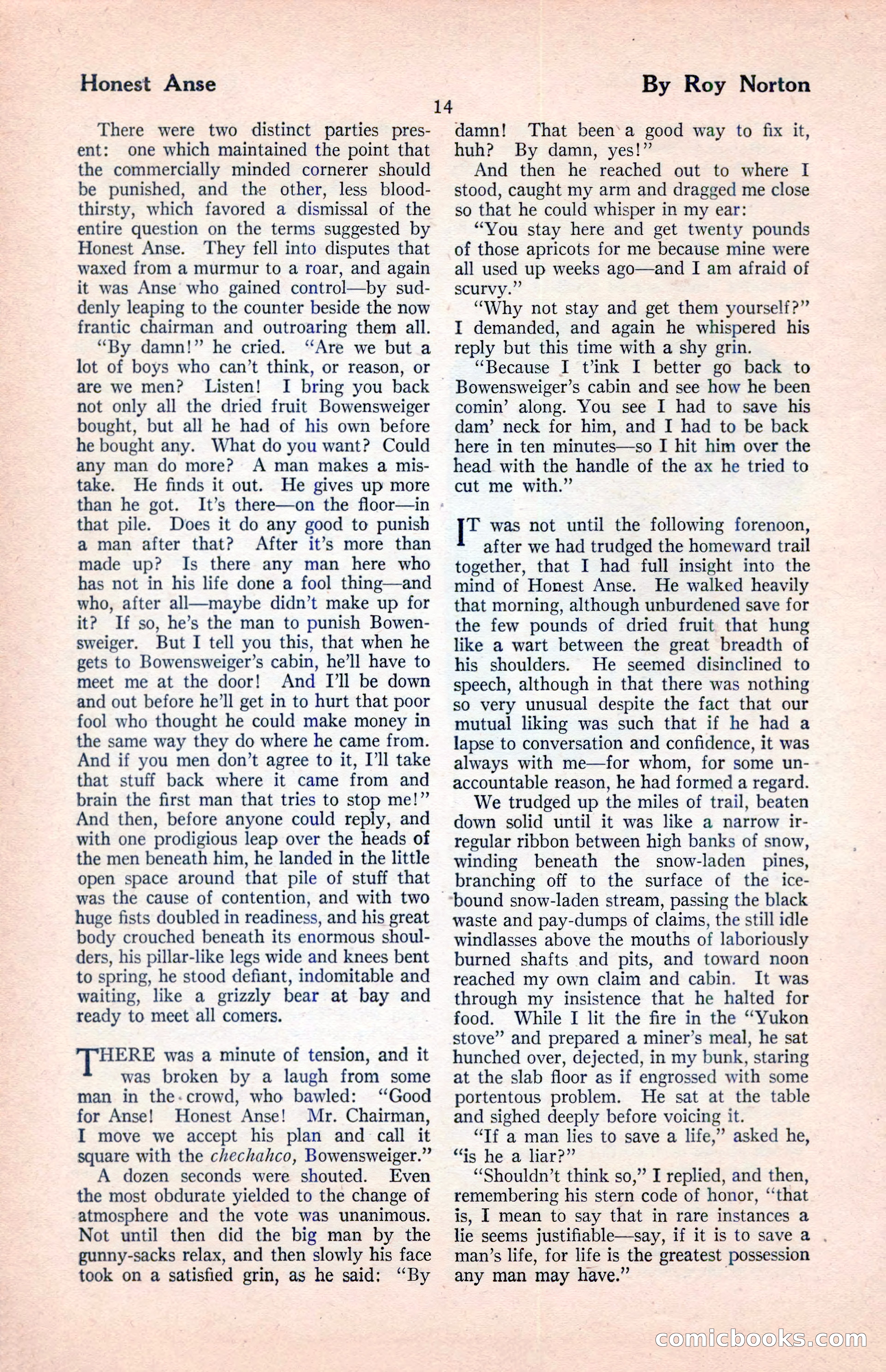 The Illustrated Blue Book Magazine, April 1927 — page 16 of 208