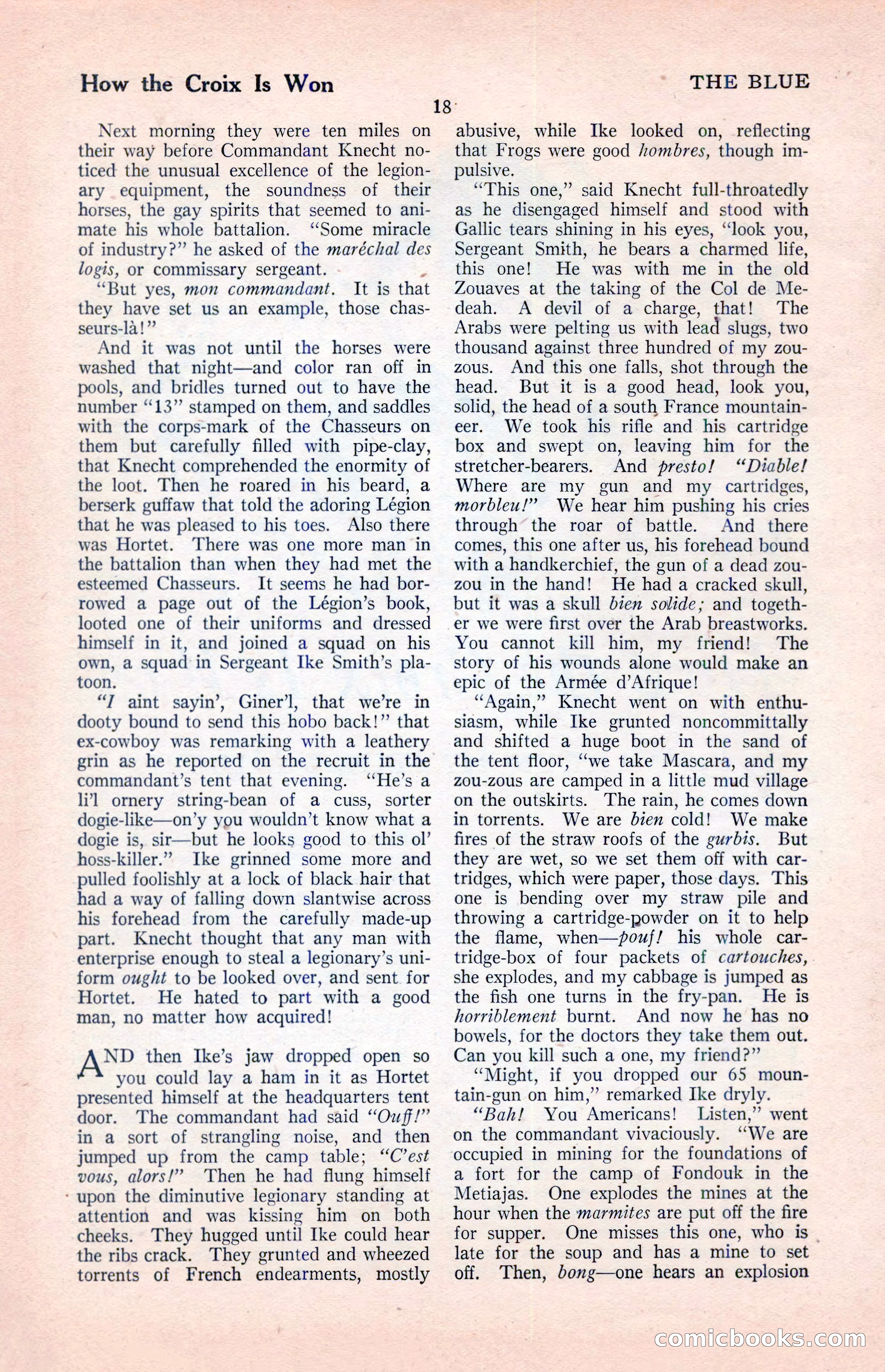 The Illustrated Blue Book Magazine, April 1927 — page 20 of 208