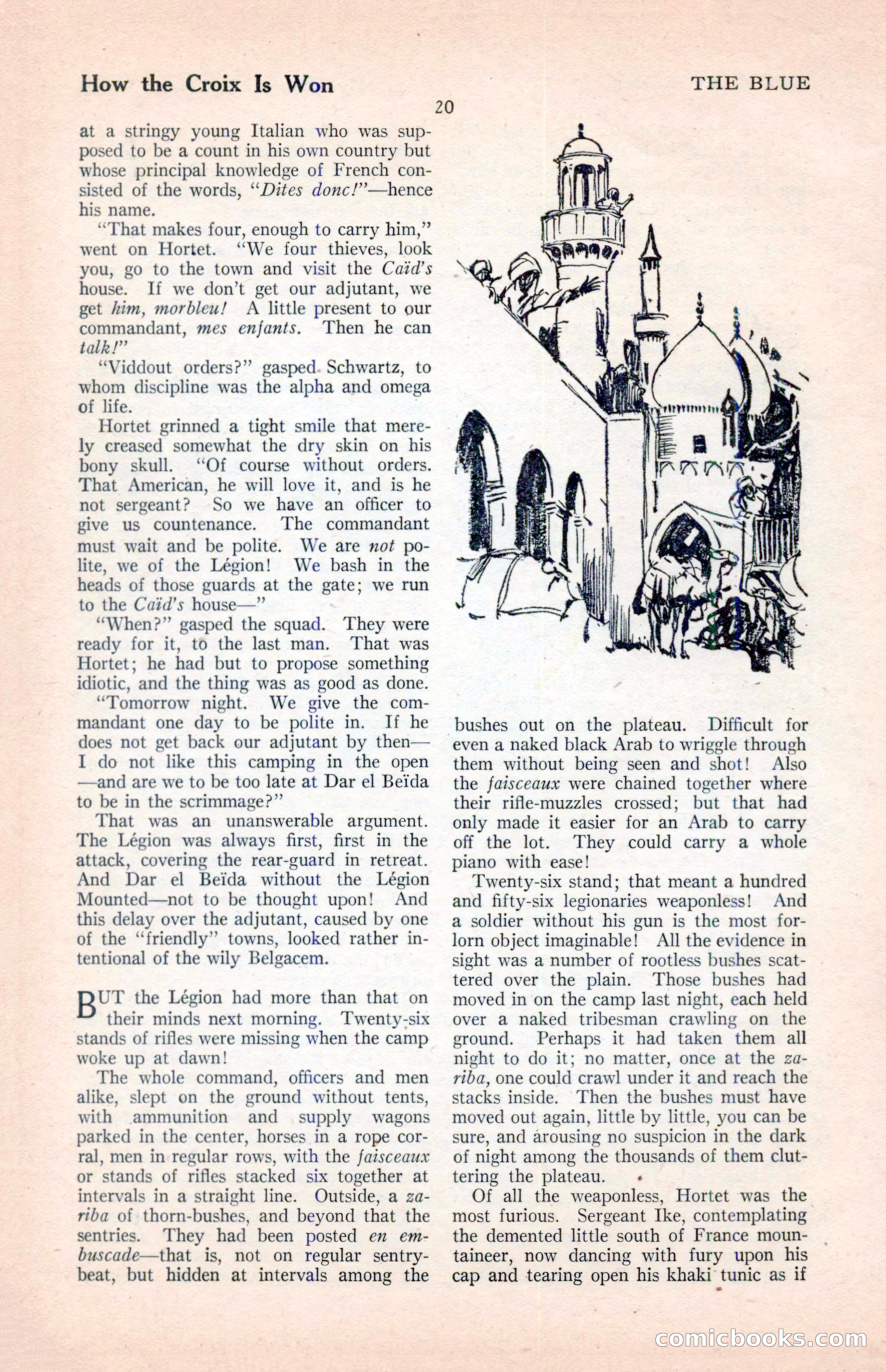 The Illustrated Blue Book Magazine, April 1927 — page 22 of 208