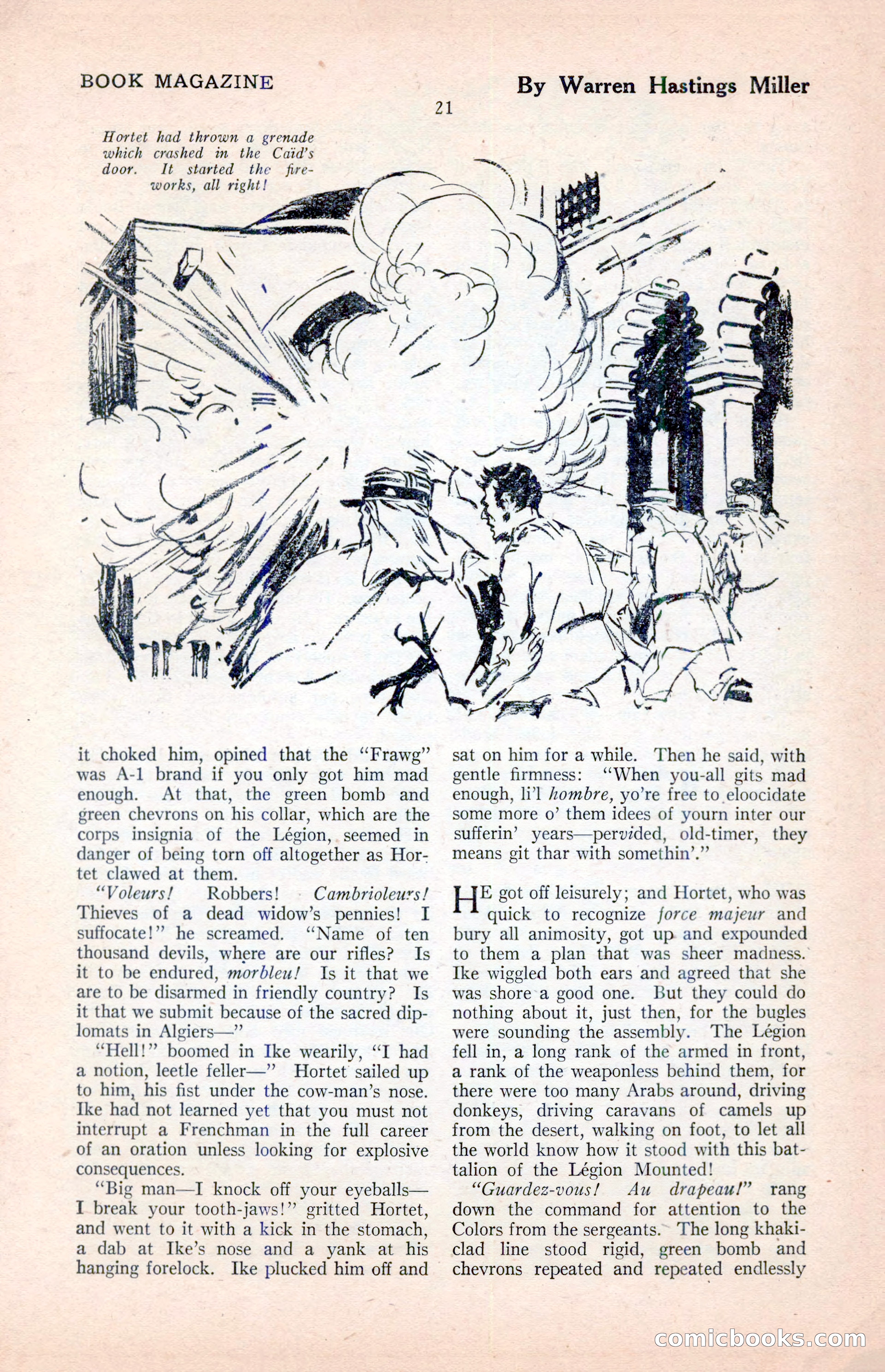 The Illustrated Blue Book Magazine, April 1927 — page 23 of 208