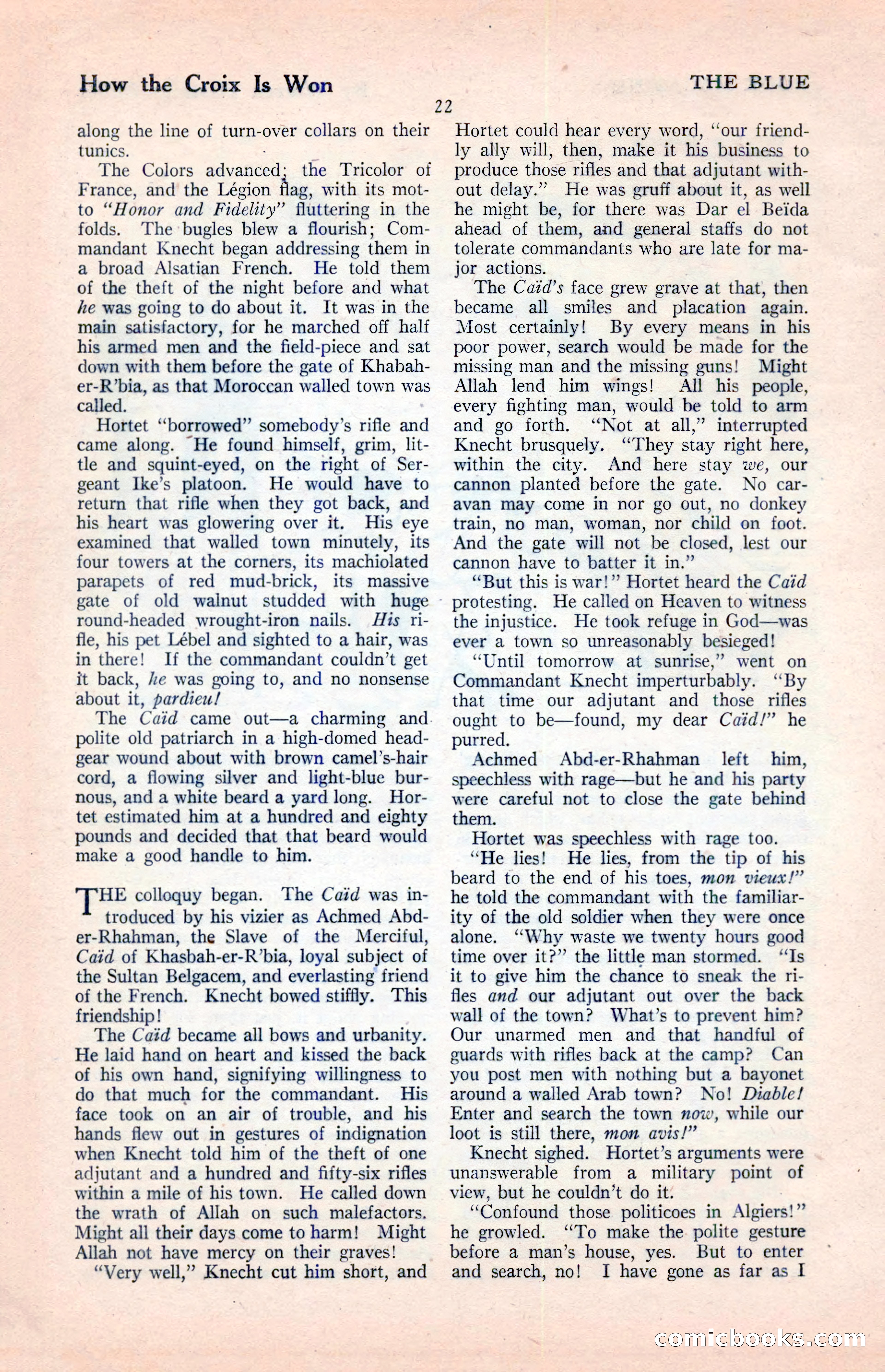 The Illustrated Blue Book Magazine, April 1927 — page 24 of 208