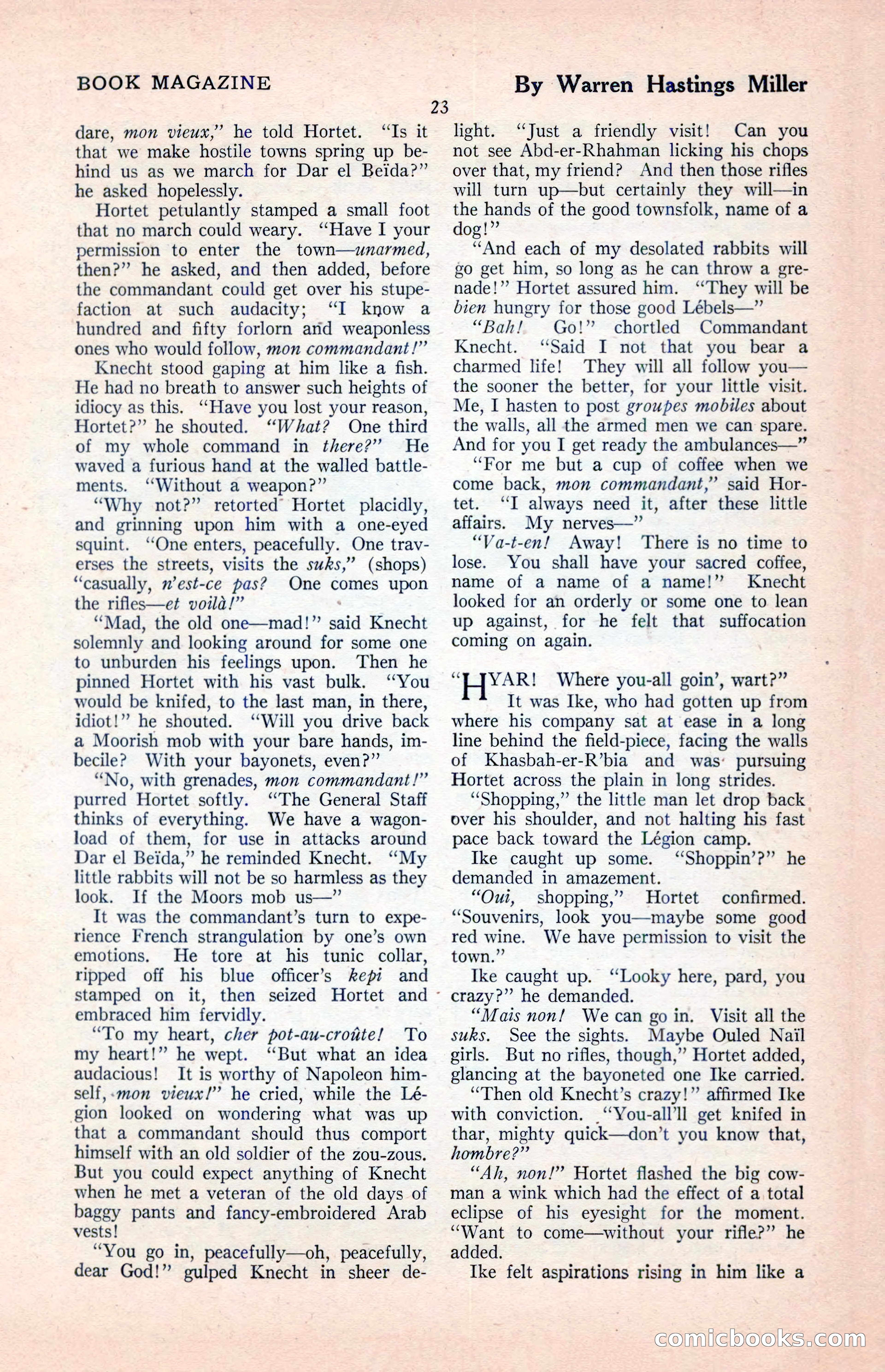 The Illustrated Blue Book Magazine, April 1927 — page 25 of 208