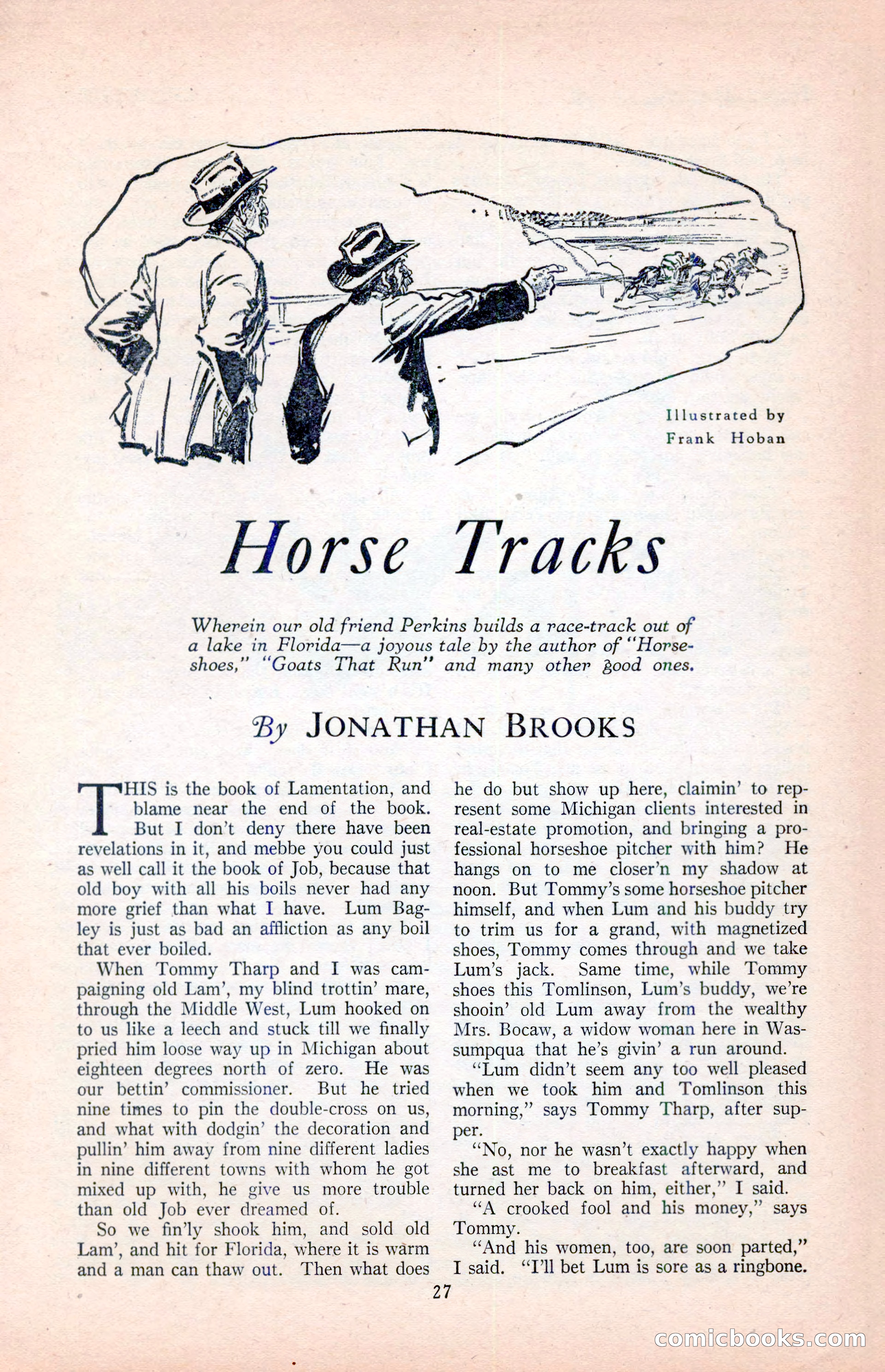 The Illustrated Blue Book Magazine, April 1927 — page 29 of 208