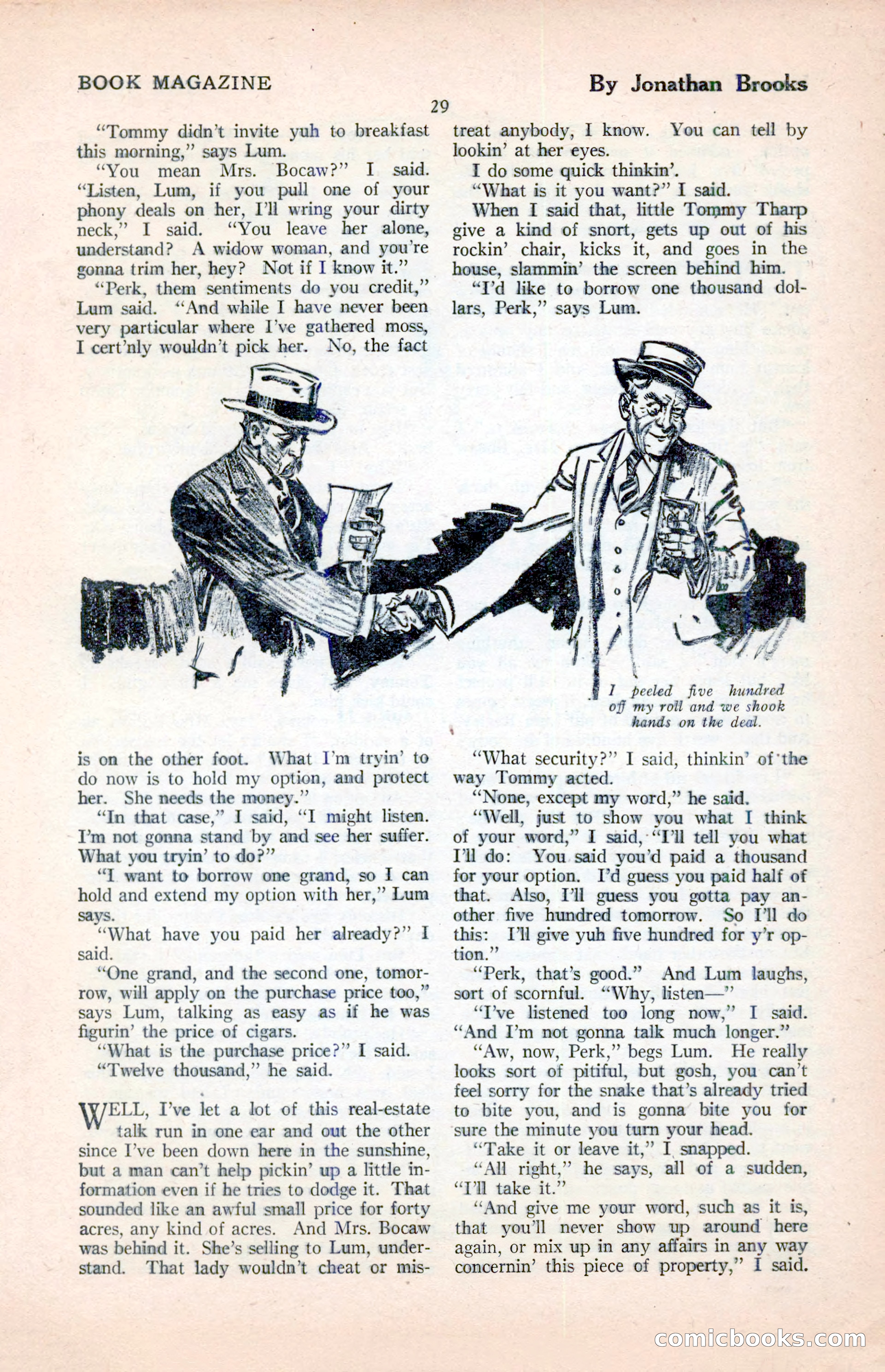 The Illustrated Blue Book Magazine, April 1927 — page 31 of 208